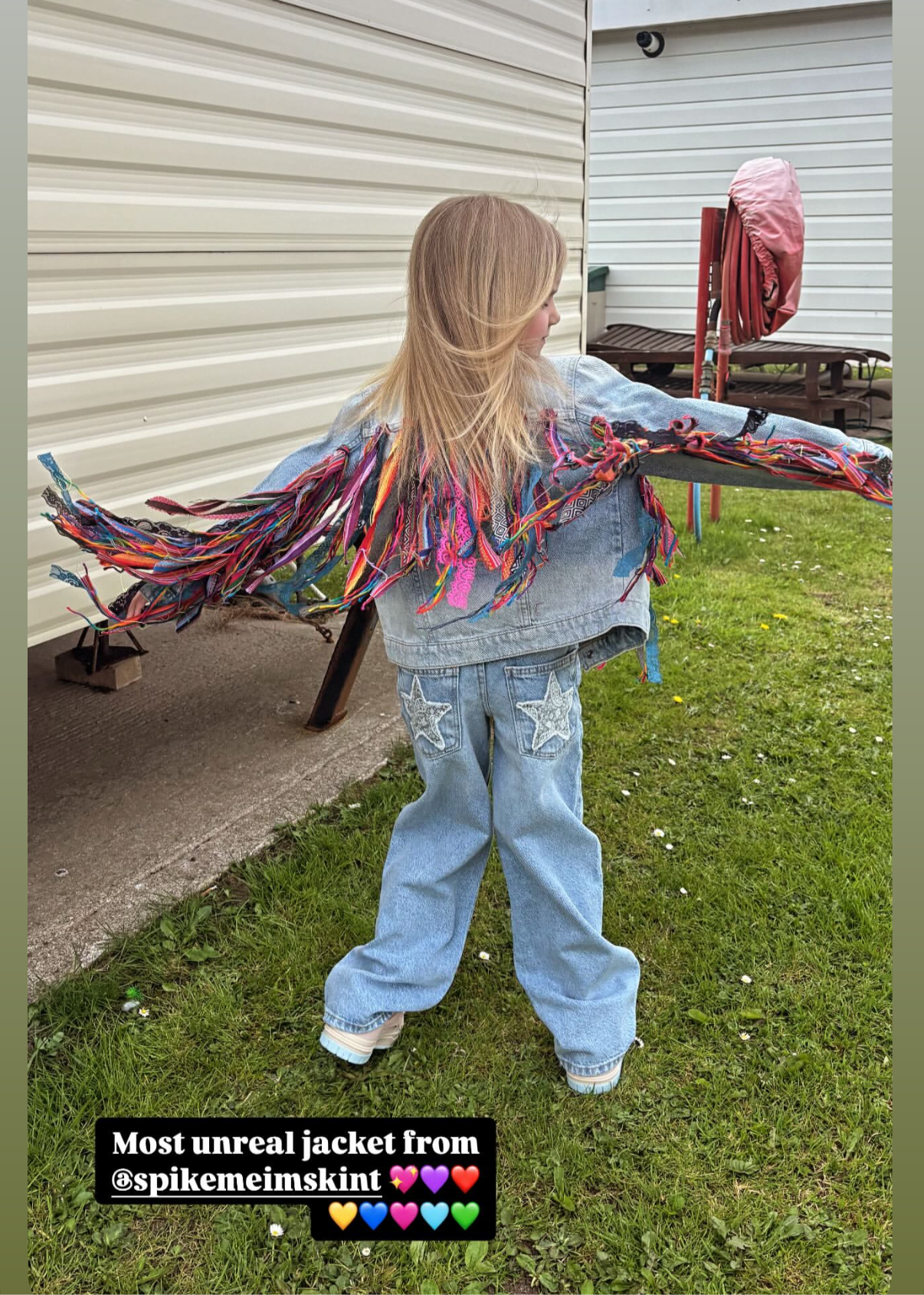 aaaTASSEL’childrens denim shirt jacket