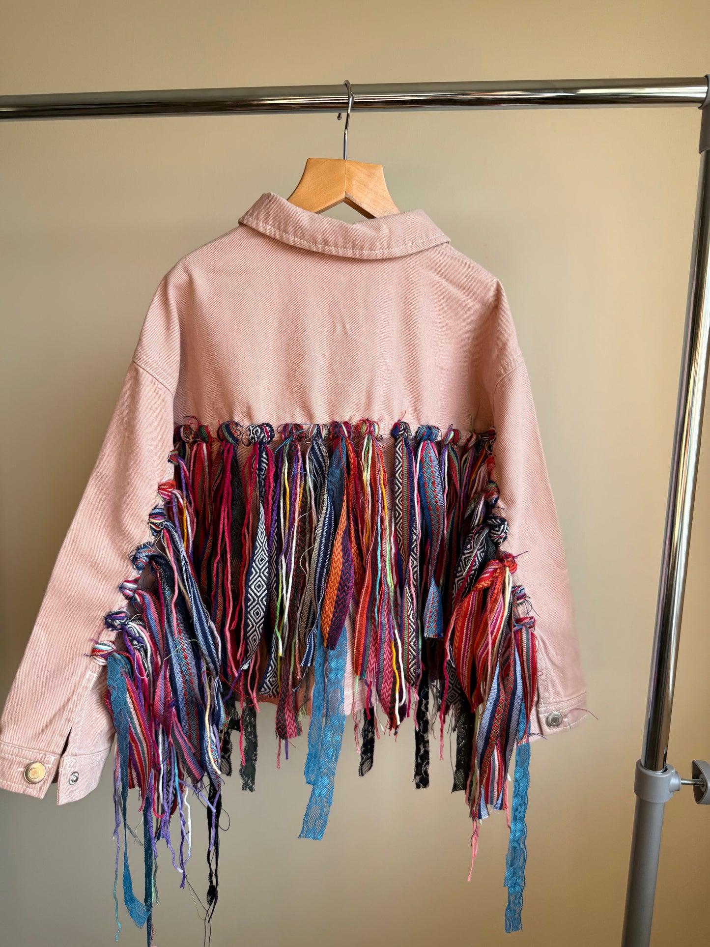 aaaTASSEL’childrens denim shirt jacket