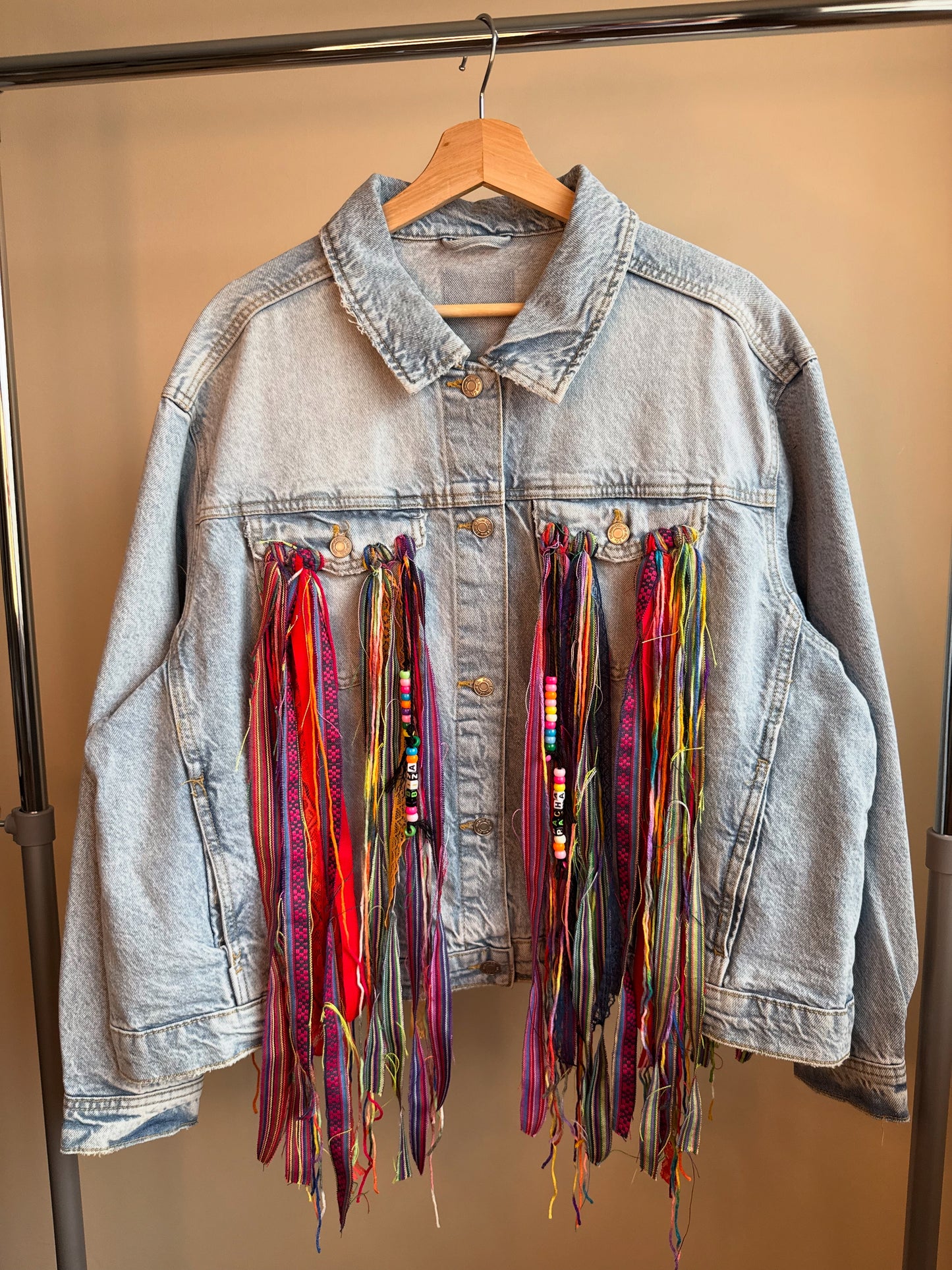 aaaPACHA’ adults denim jacket