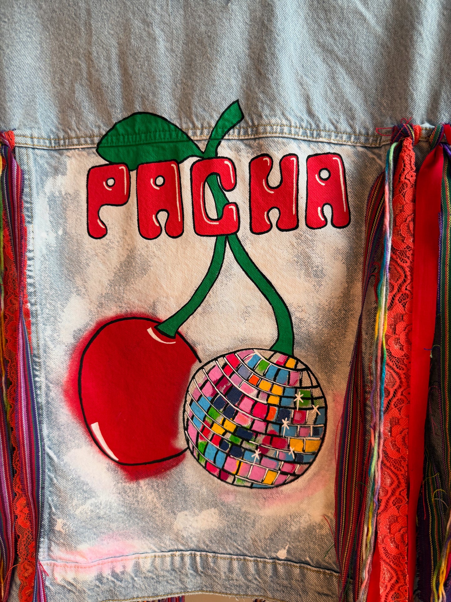aaaPACHA’ adults denim jacket