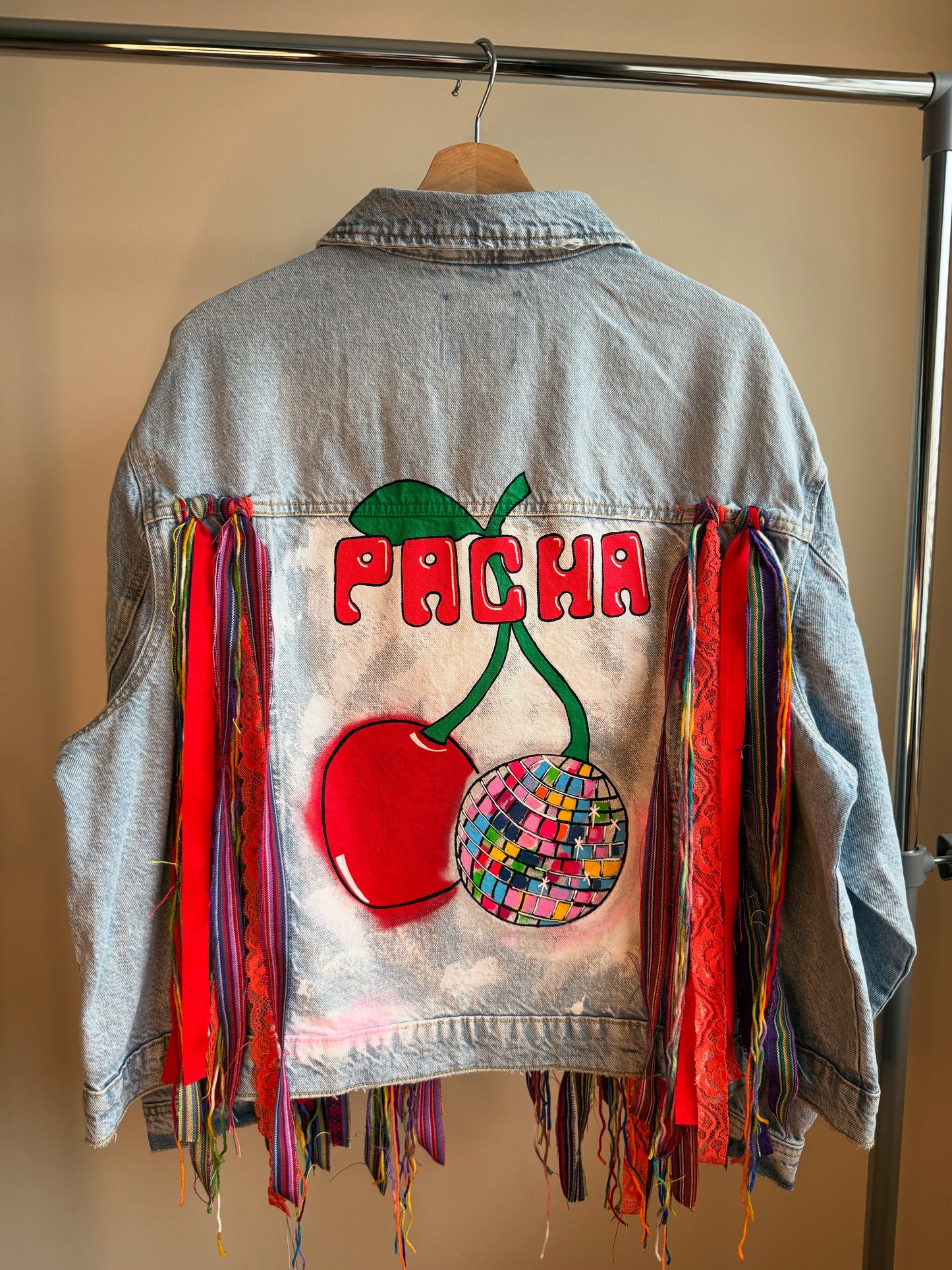 aaaPACHA’ adults denim jacket