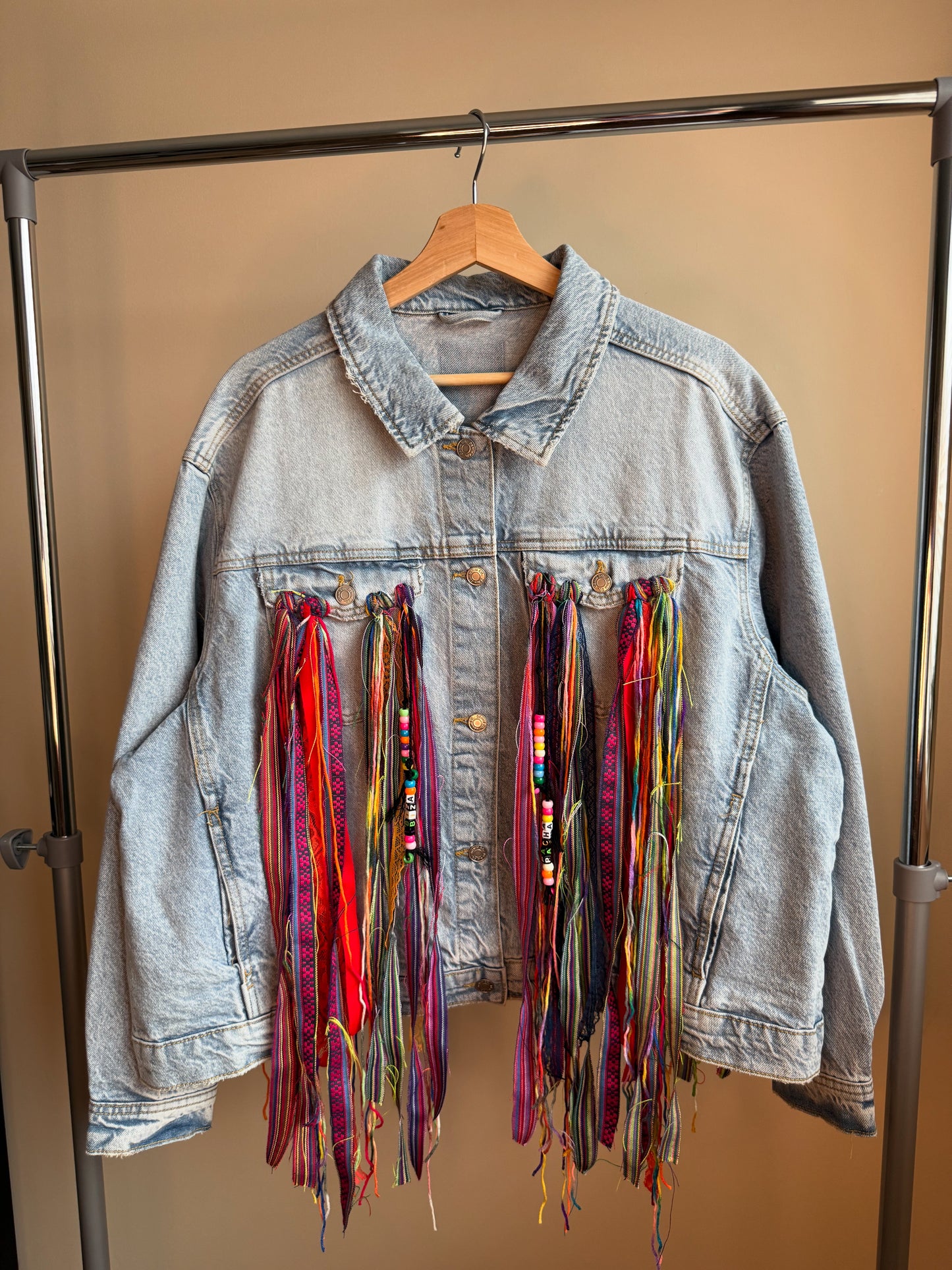 aaaPACHA’ adults denim jacket