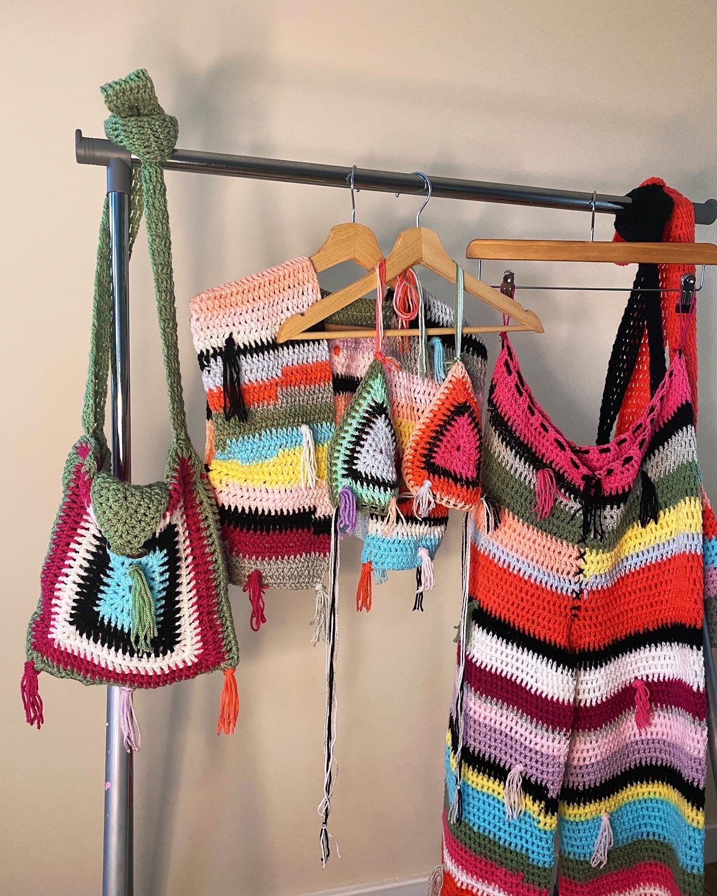 crochet 4 piece’SET2’