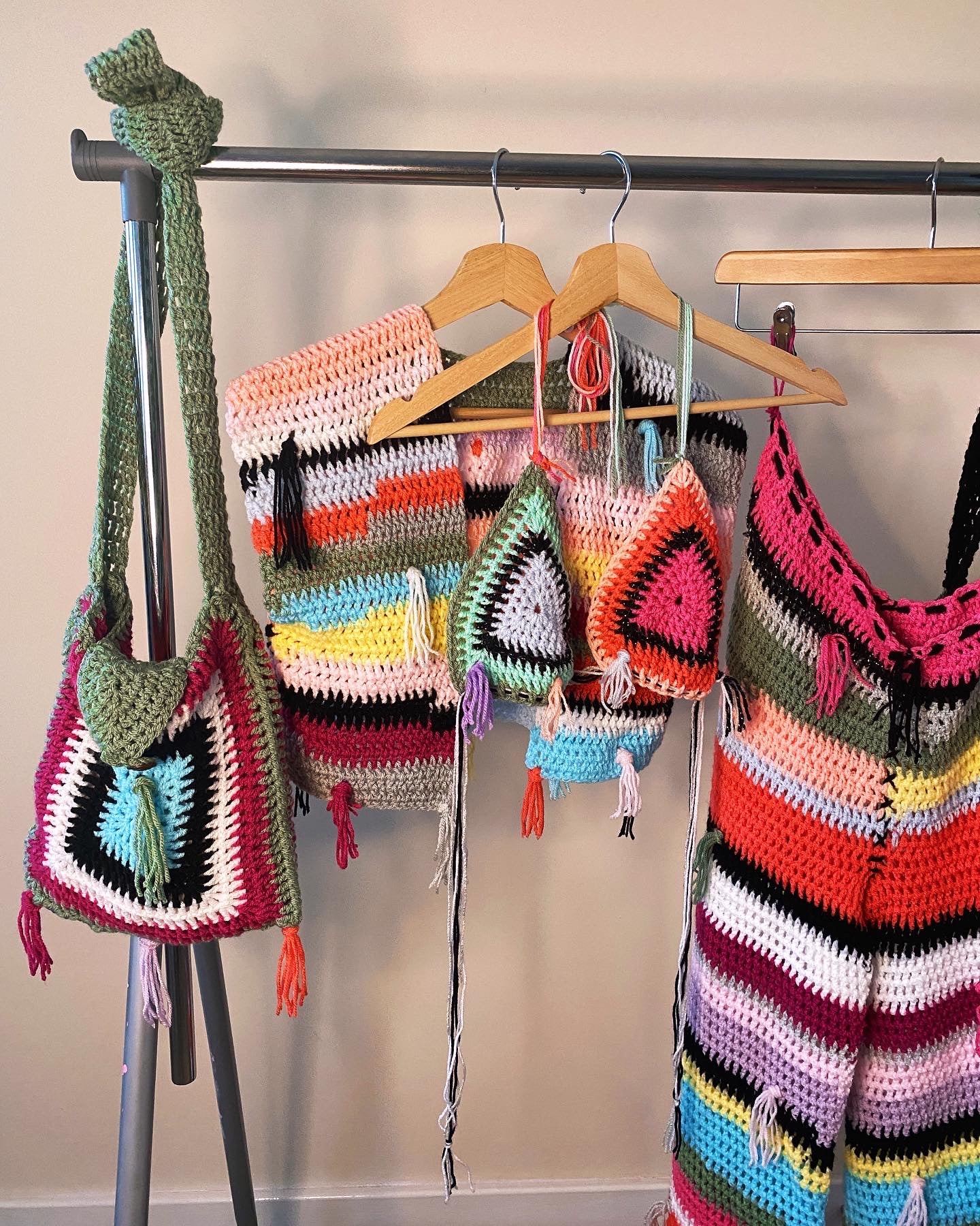 crochet 4 piece’SET2’