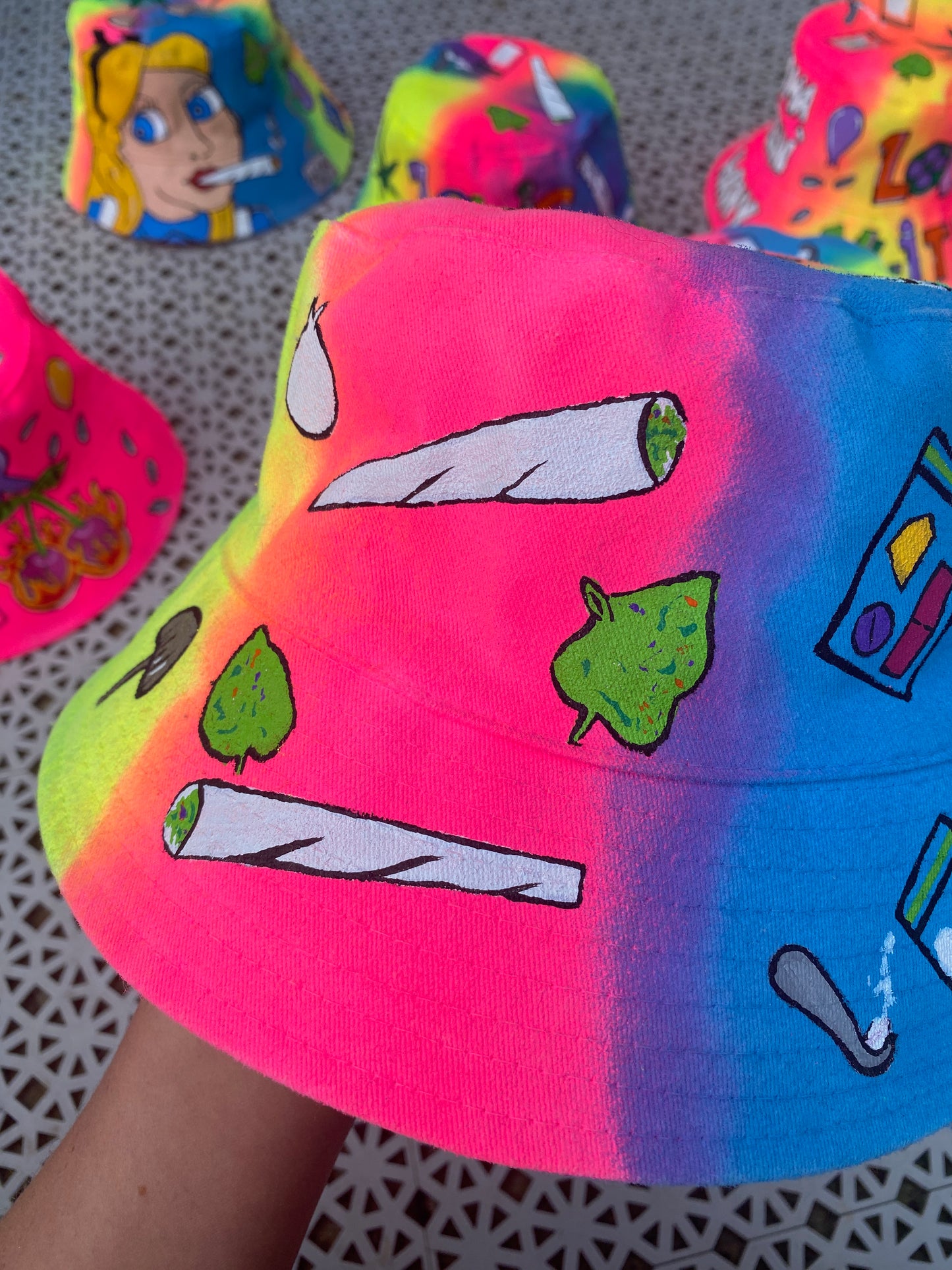‘zPowerpuff girls’ bucket hat