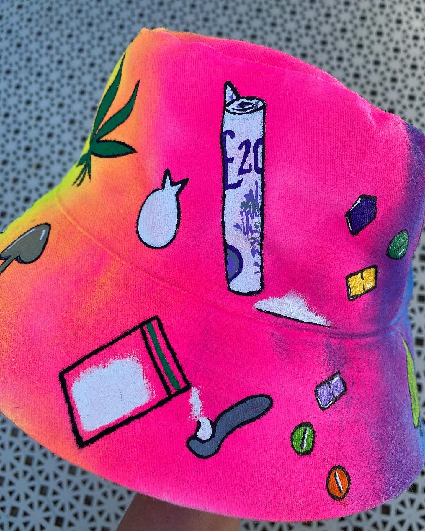 ‘zI love my girl ’ bucket hat