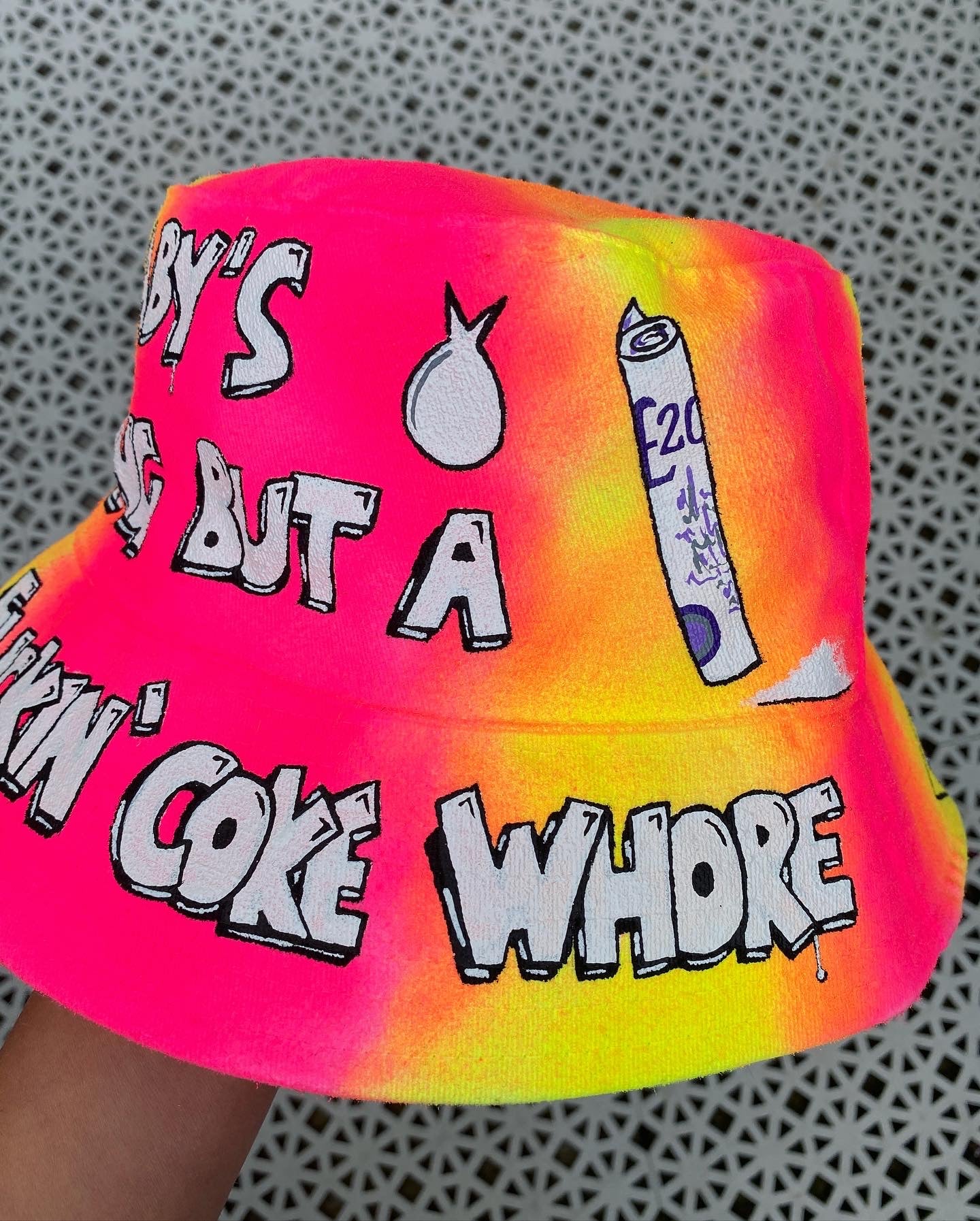 ‘zBABY’S NOTHING BUT A’ bucket hat