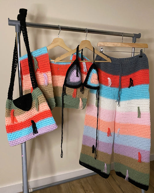 crochet 4 piece’ SET