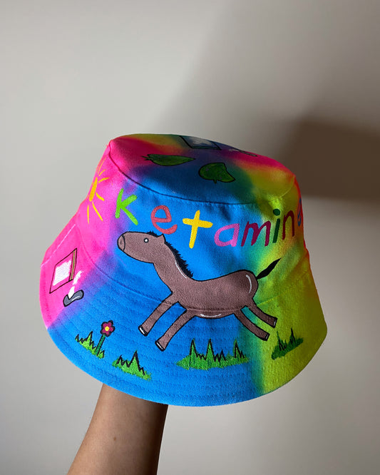 ‘zKETAM1NE’ bucket hat