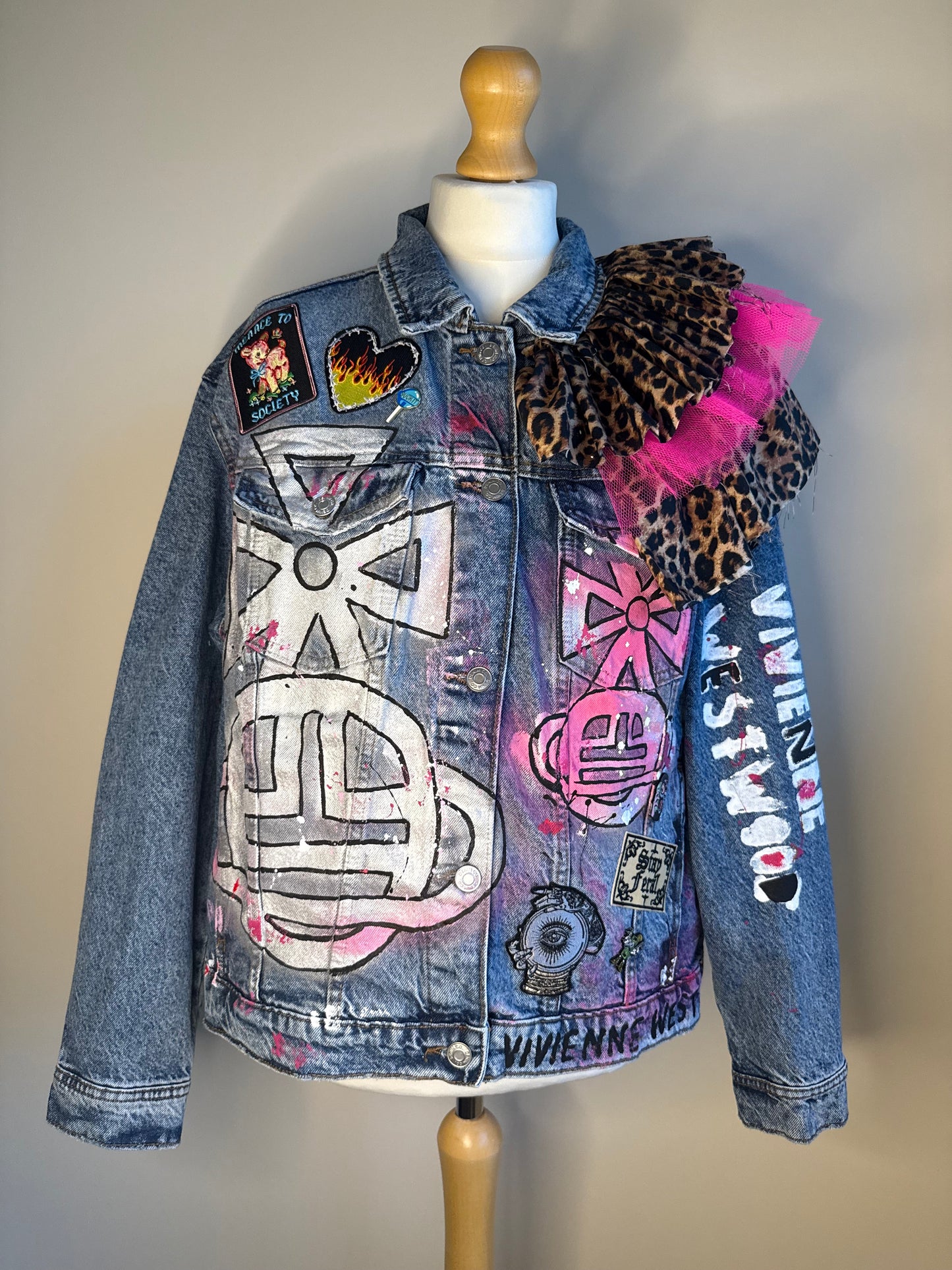 zVIVIENNE’ denim jacket