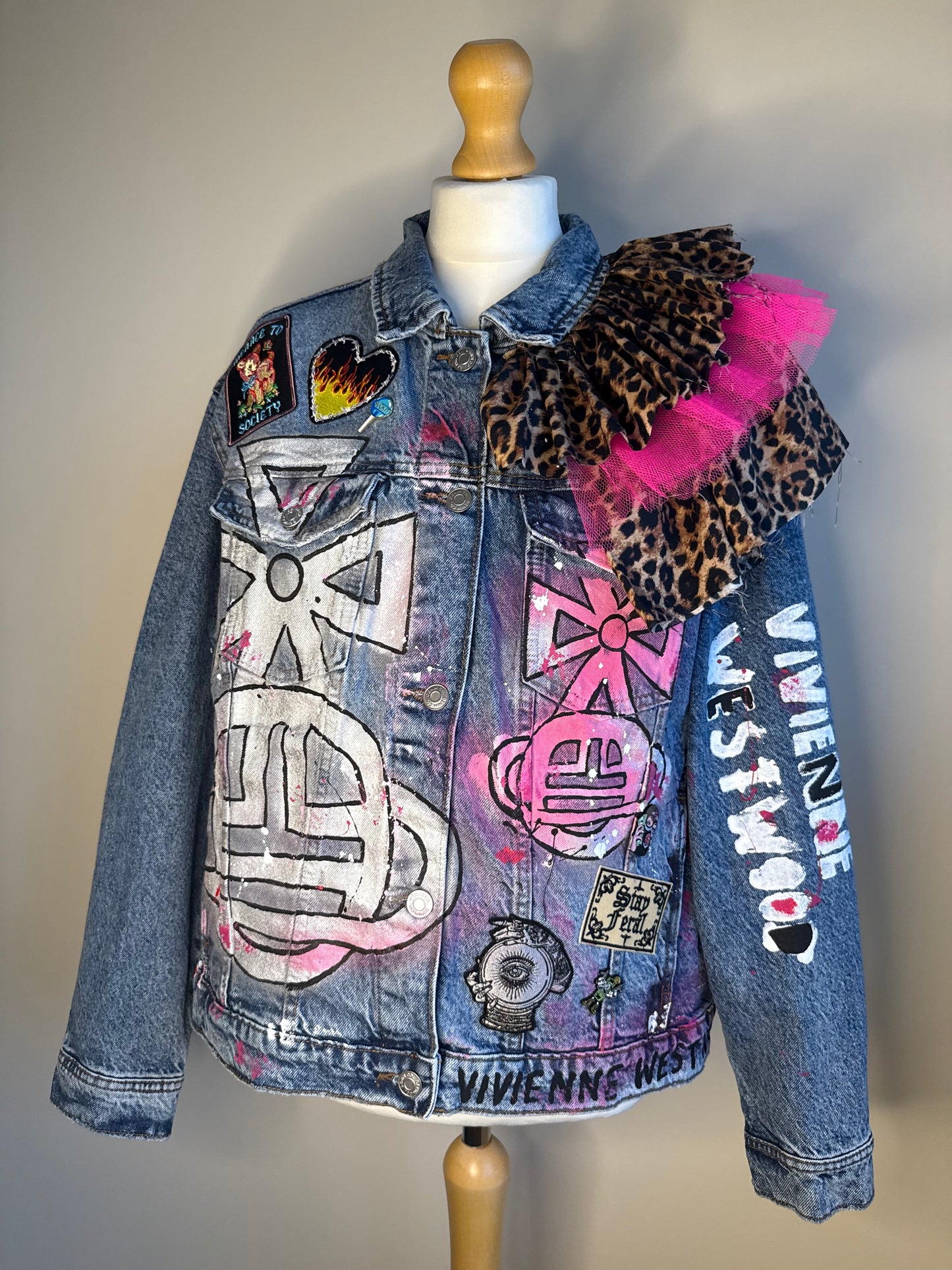 zVIVIENNE’ denim jacket