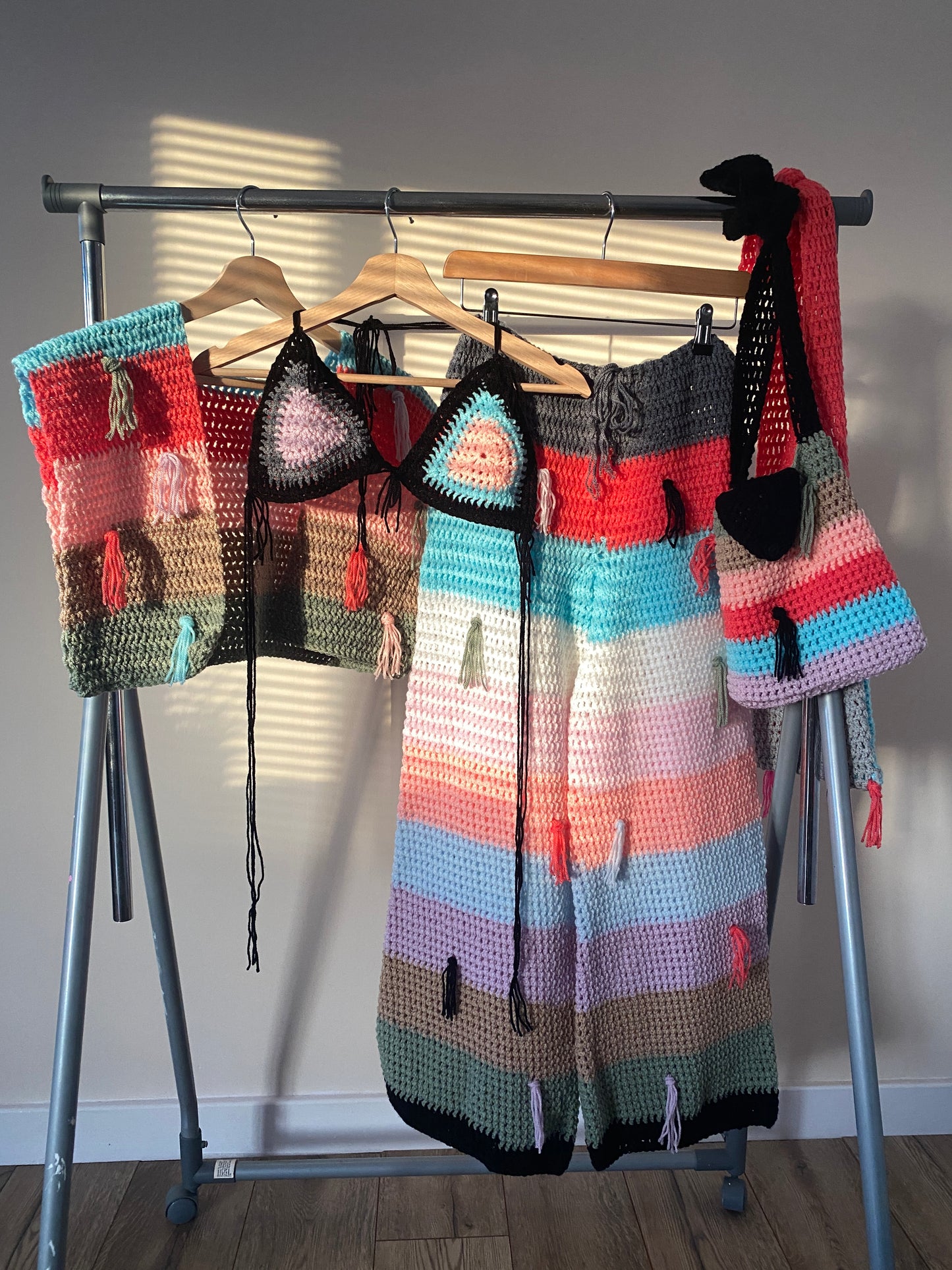 crochet 4 piece’ SET