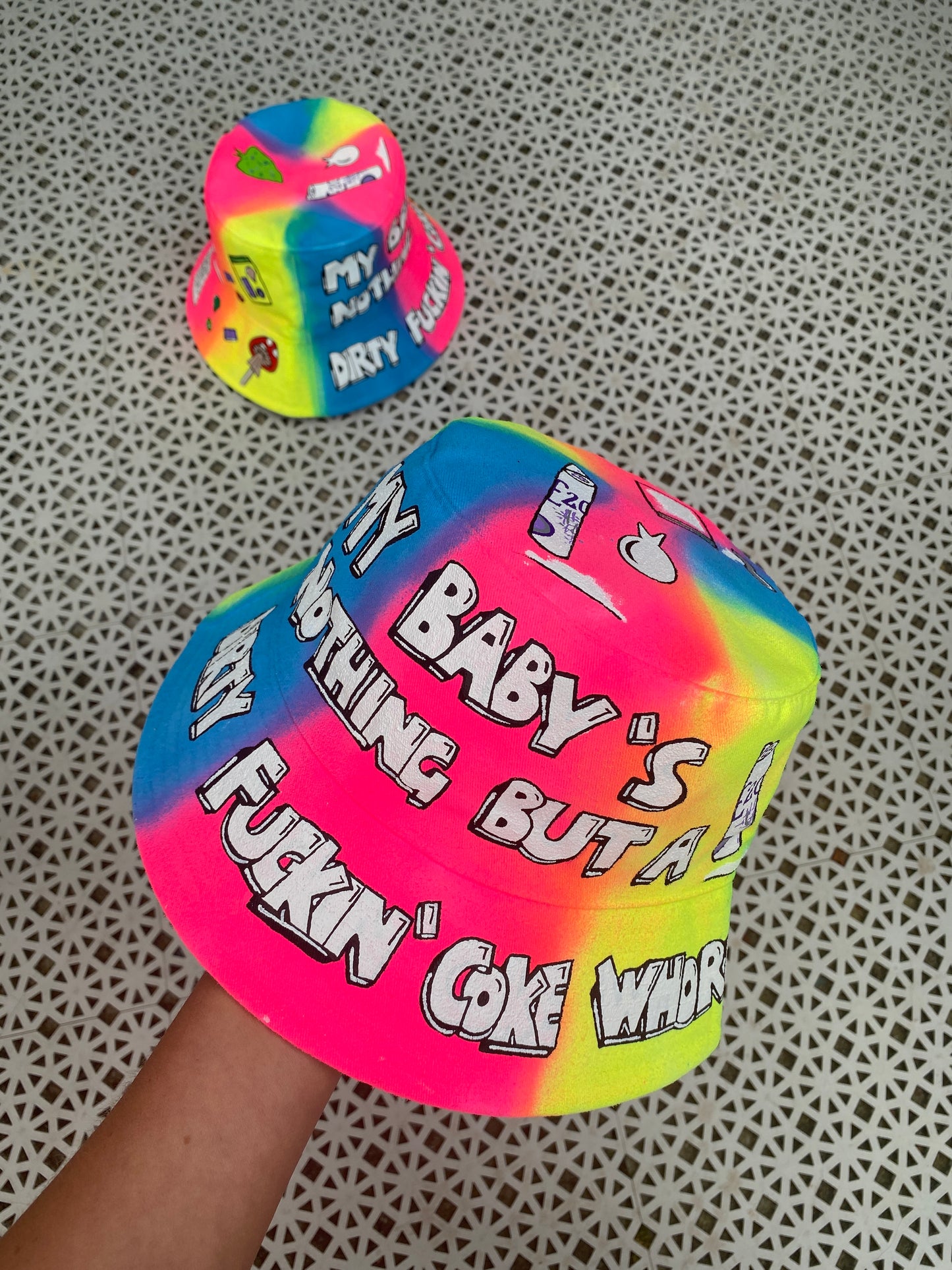 ‘zBABY’S NOTHING BUT A’ bucket hat