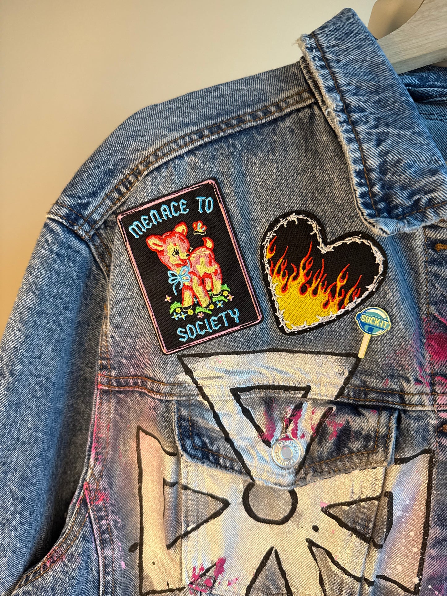 zVIVIENNE’ denim jacket