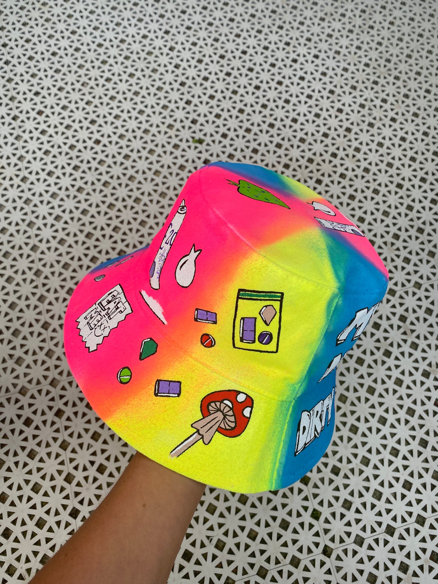 ‘zBABY’S NOTHING BUT A’ bucket hat