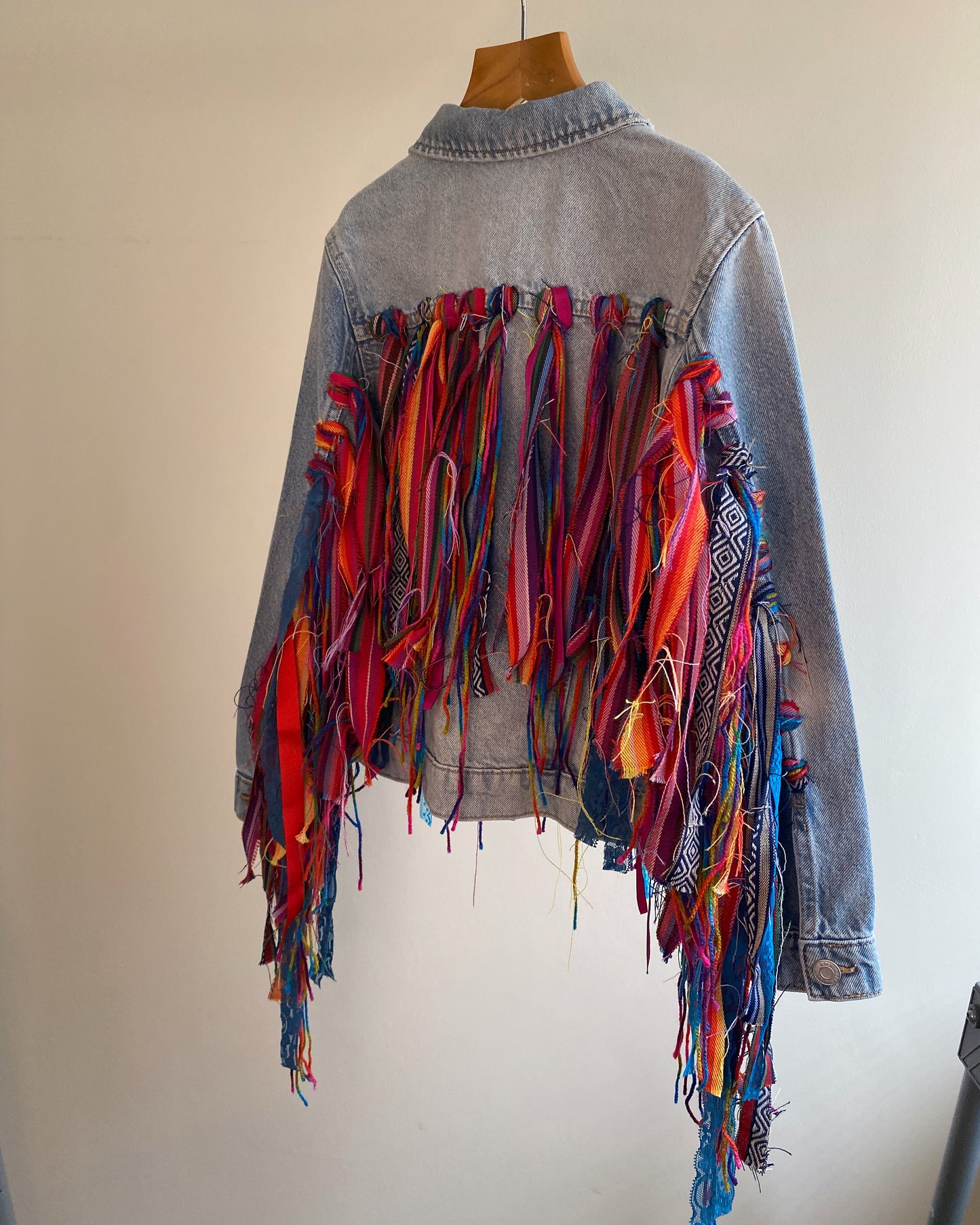 aTassle boho ’ childrens denim jacket