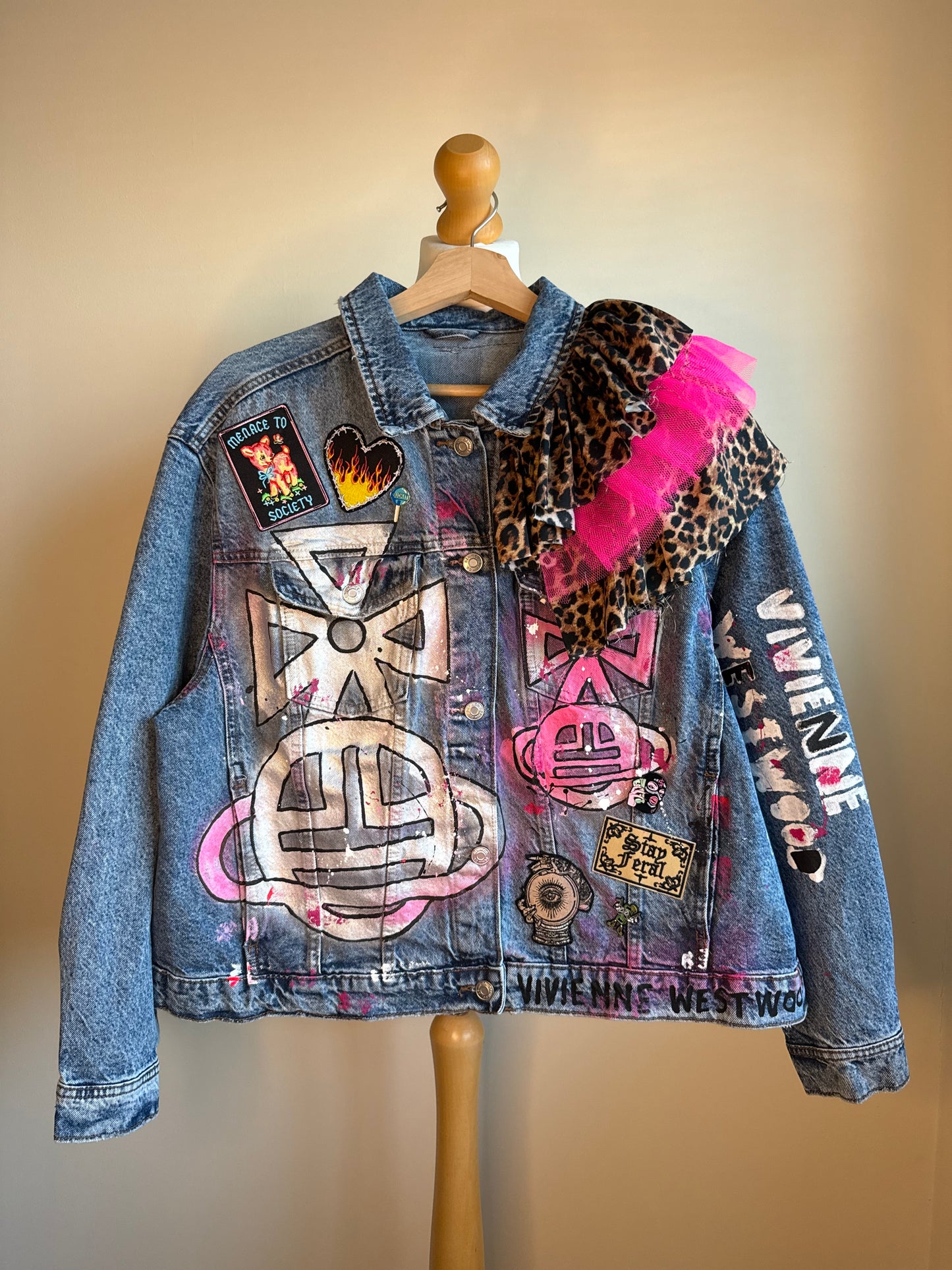 zVIVIENNE’ denim jacket