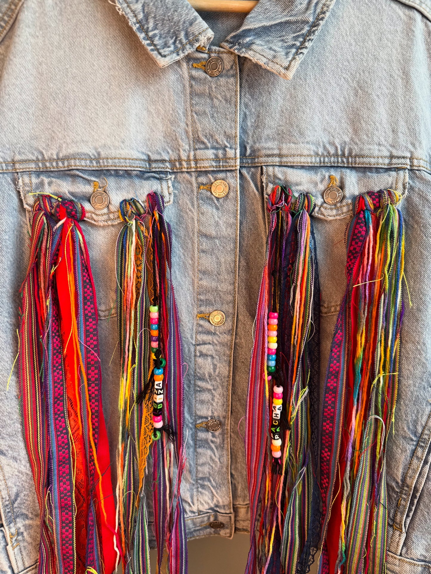 aaaPACHA’ adults denim jacket