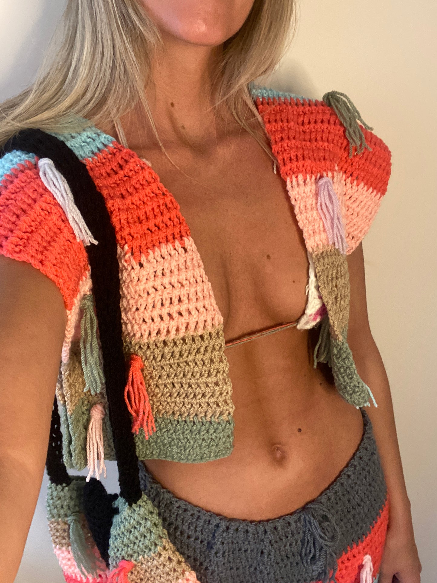 crochet 4 piece’ SET
