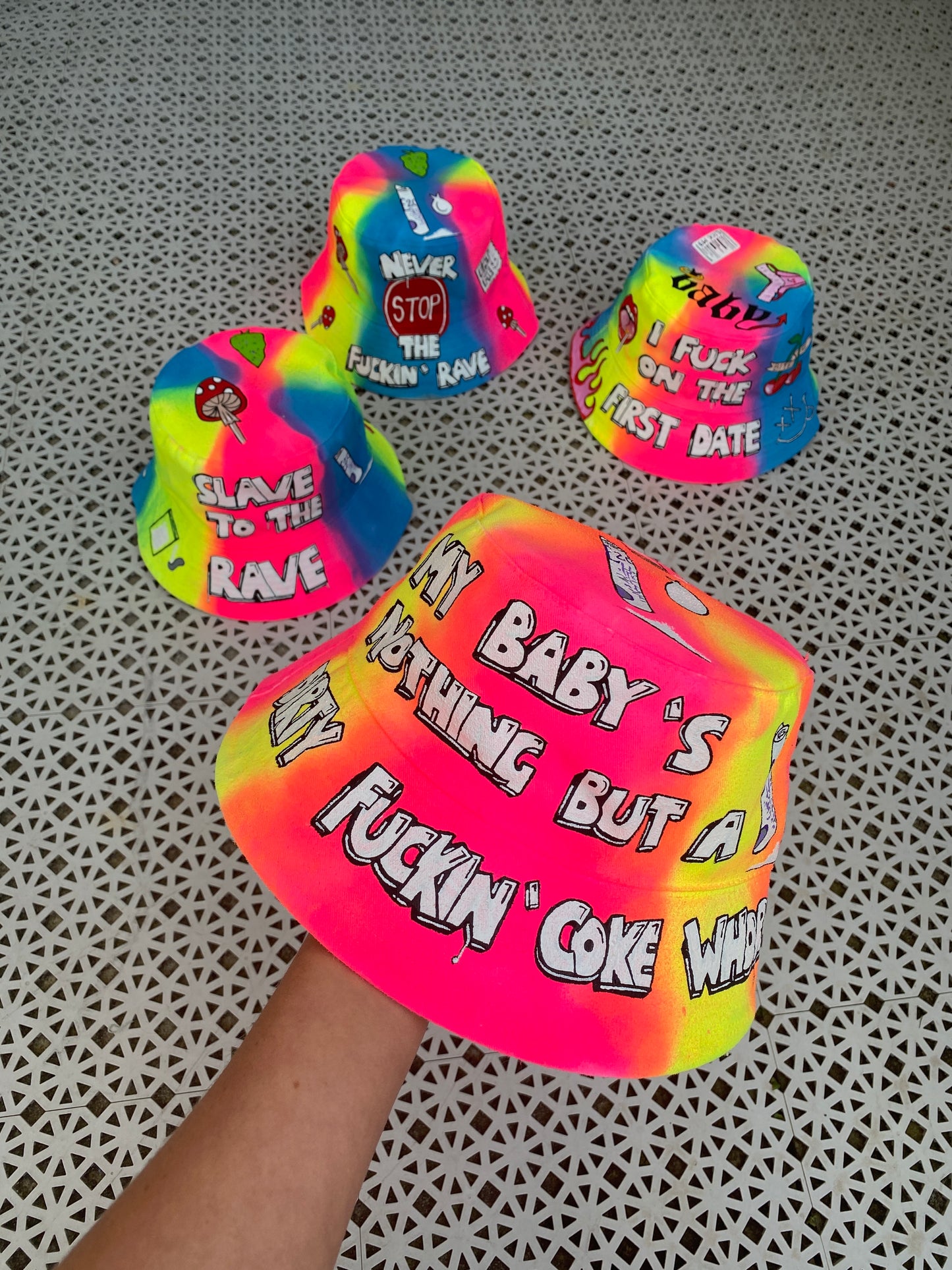 ‘zBABY’S NOTHING BUT A’ bucket hat