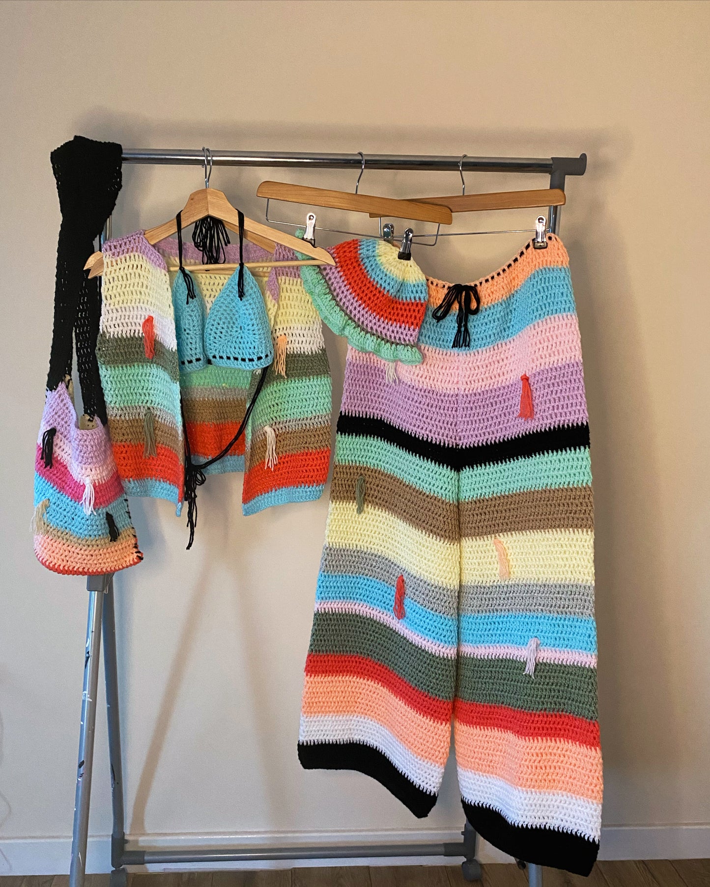 aaCrochet 5 piece’ SET