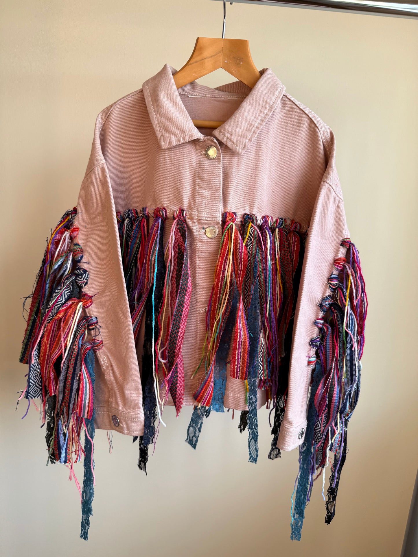 aaaTASSEL’childrens denim shirt jacket