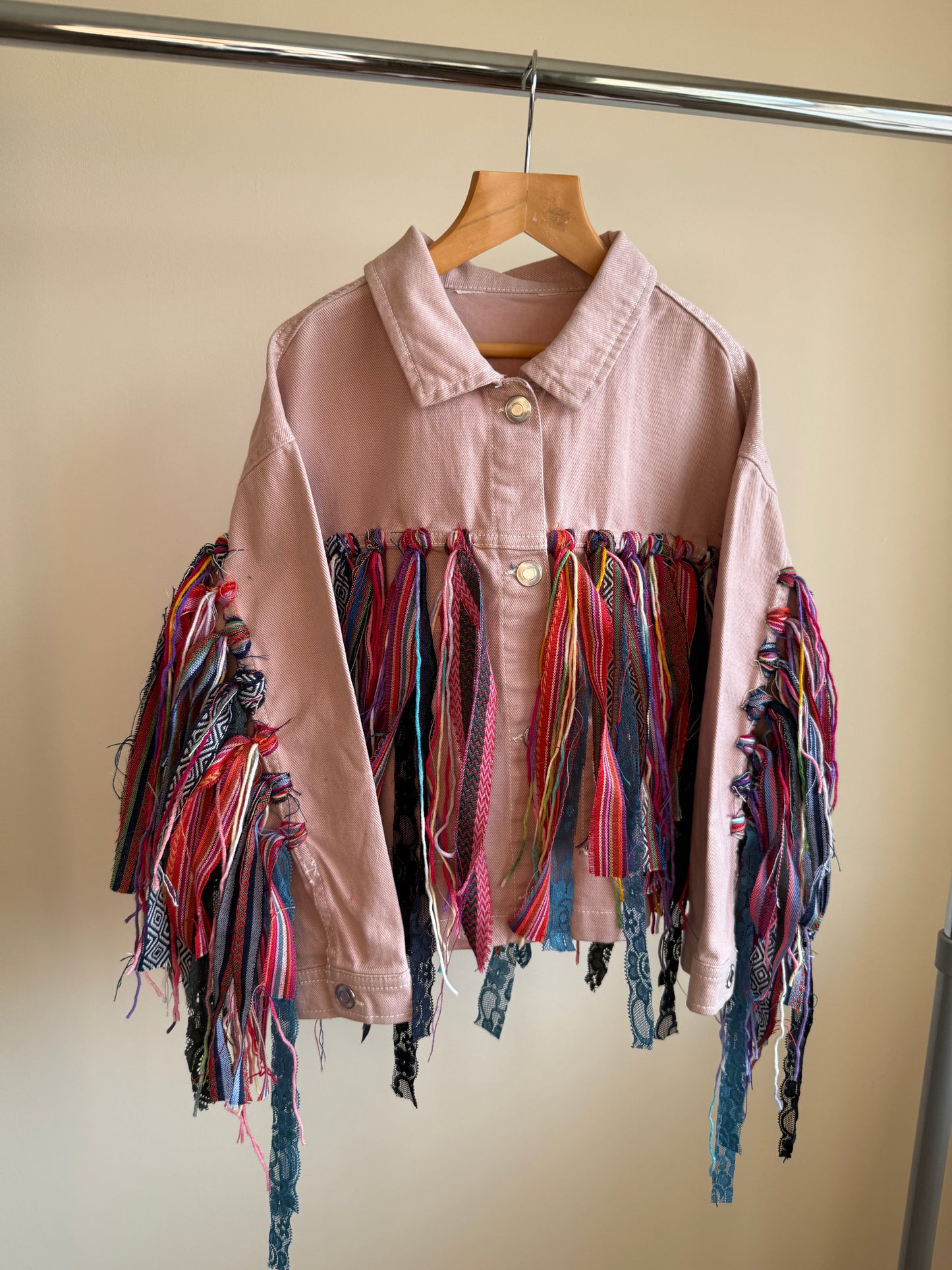 aaaTASSEL’childrens denim shirt jacket