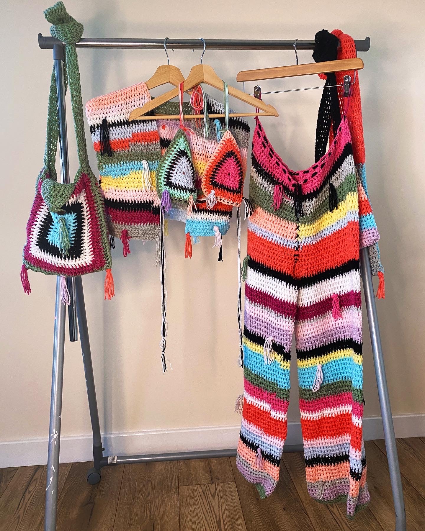 crochet 4 piece’SET2’