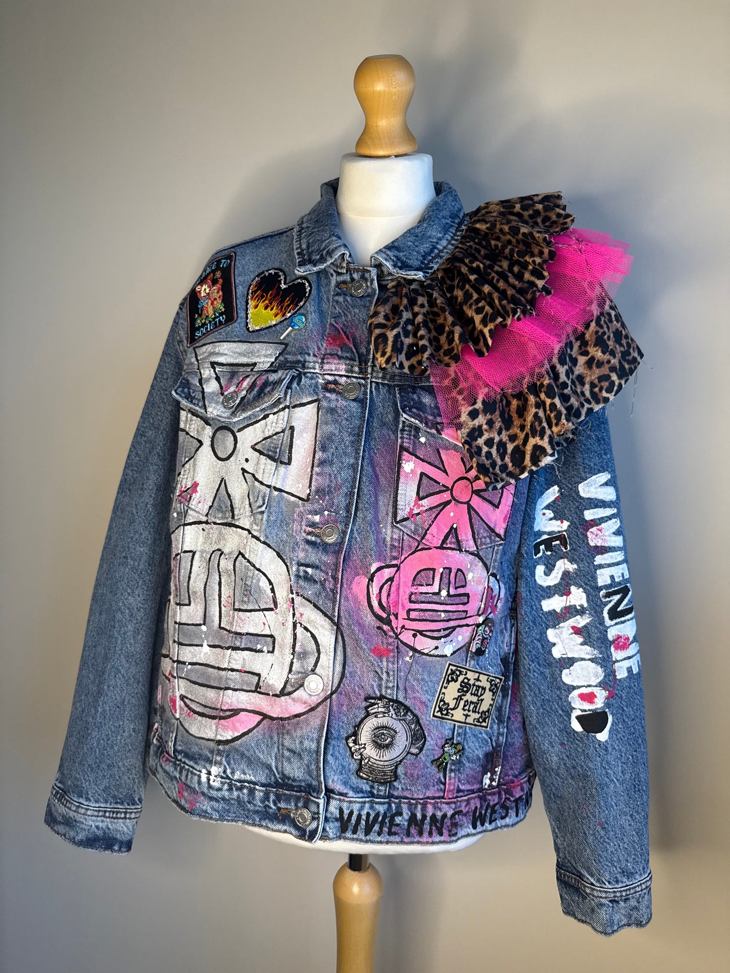 zVIVIENNE’ denim jacket