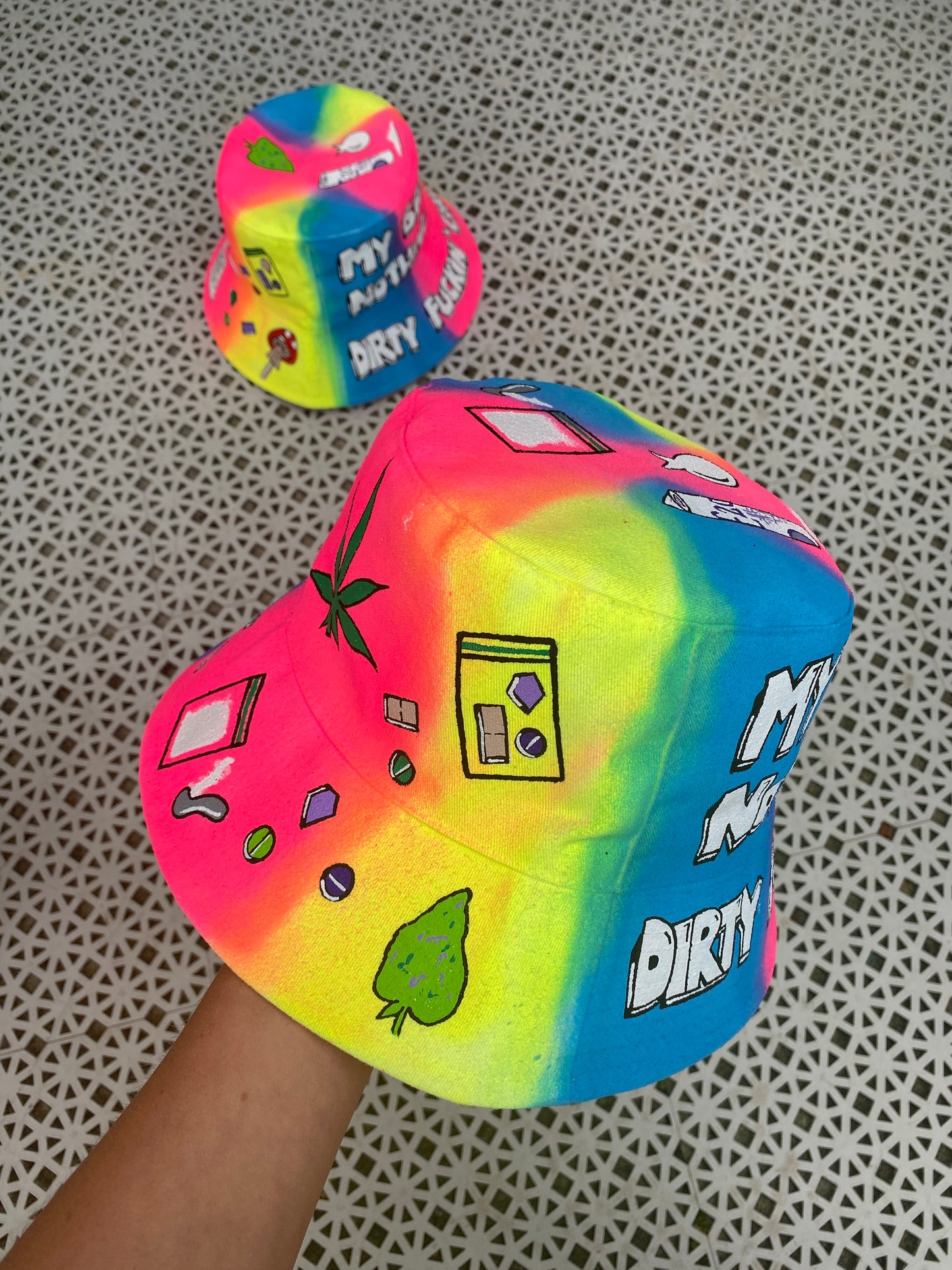 ‘zBABY’S NOTHING BUT A’ bucket hat