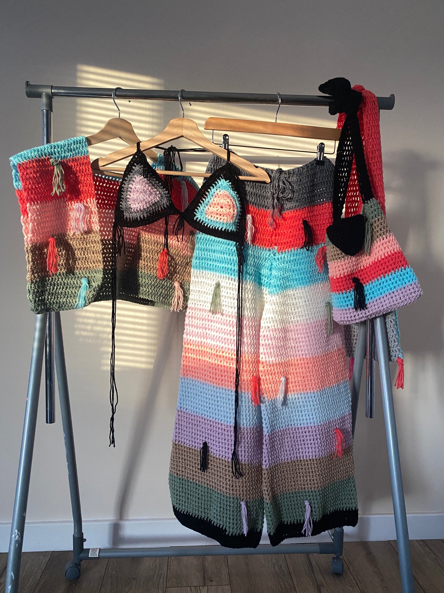 crochet 4 piece’ SET
