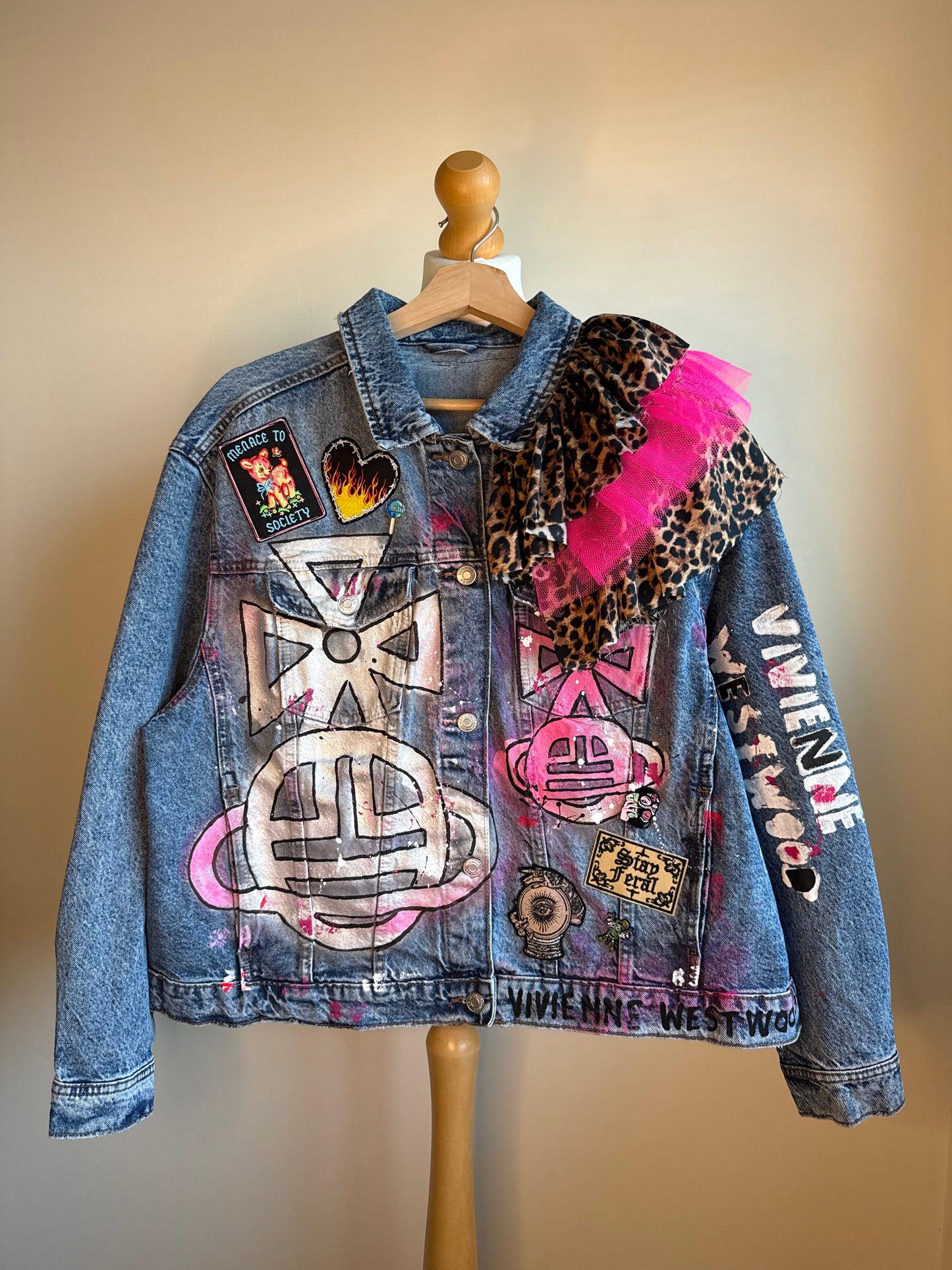 zVIVIENNE’ denim jacket