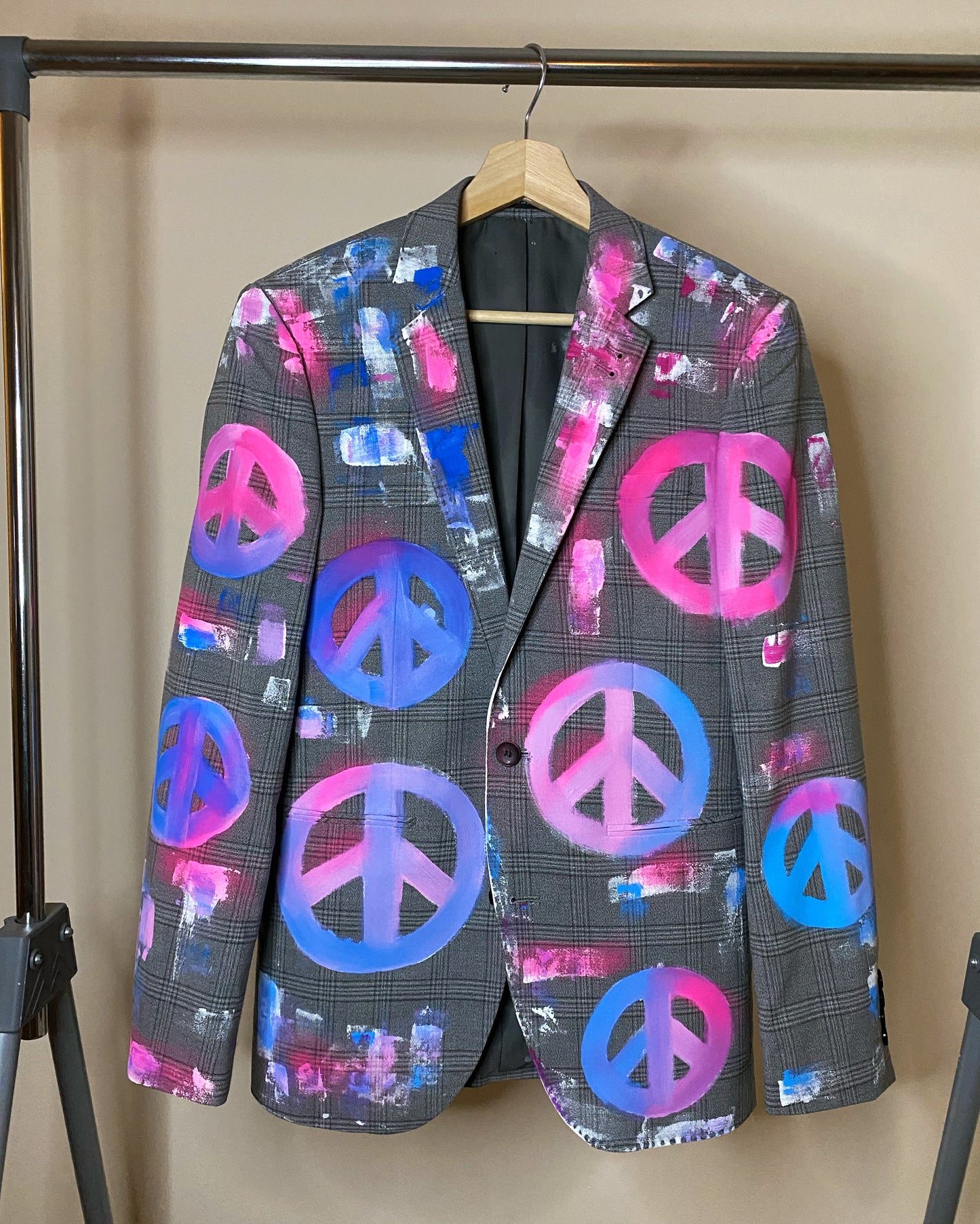 zPEACE’ blazer