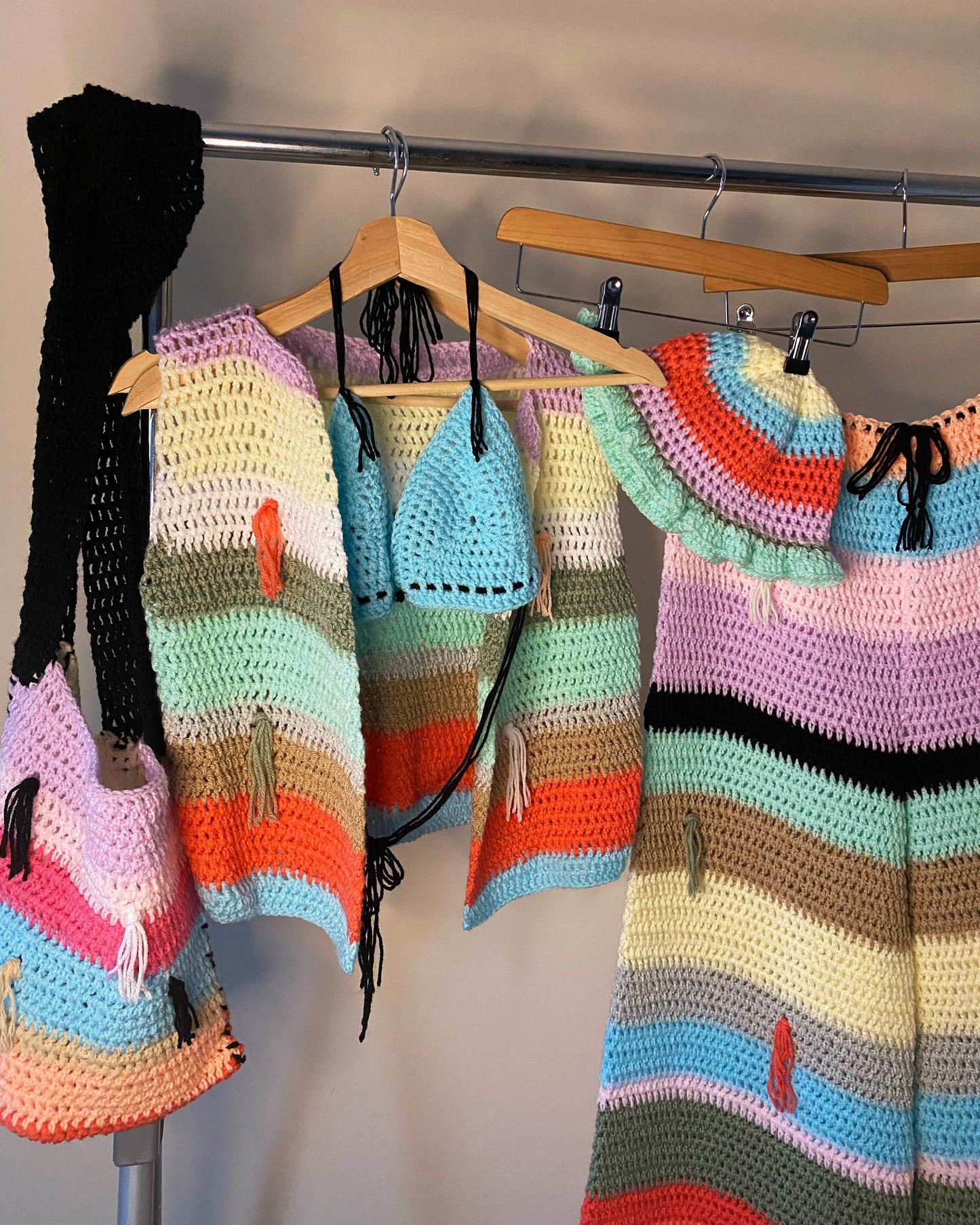 aaCrochet 5 piece’ SET