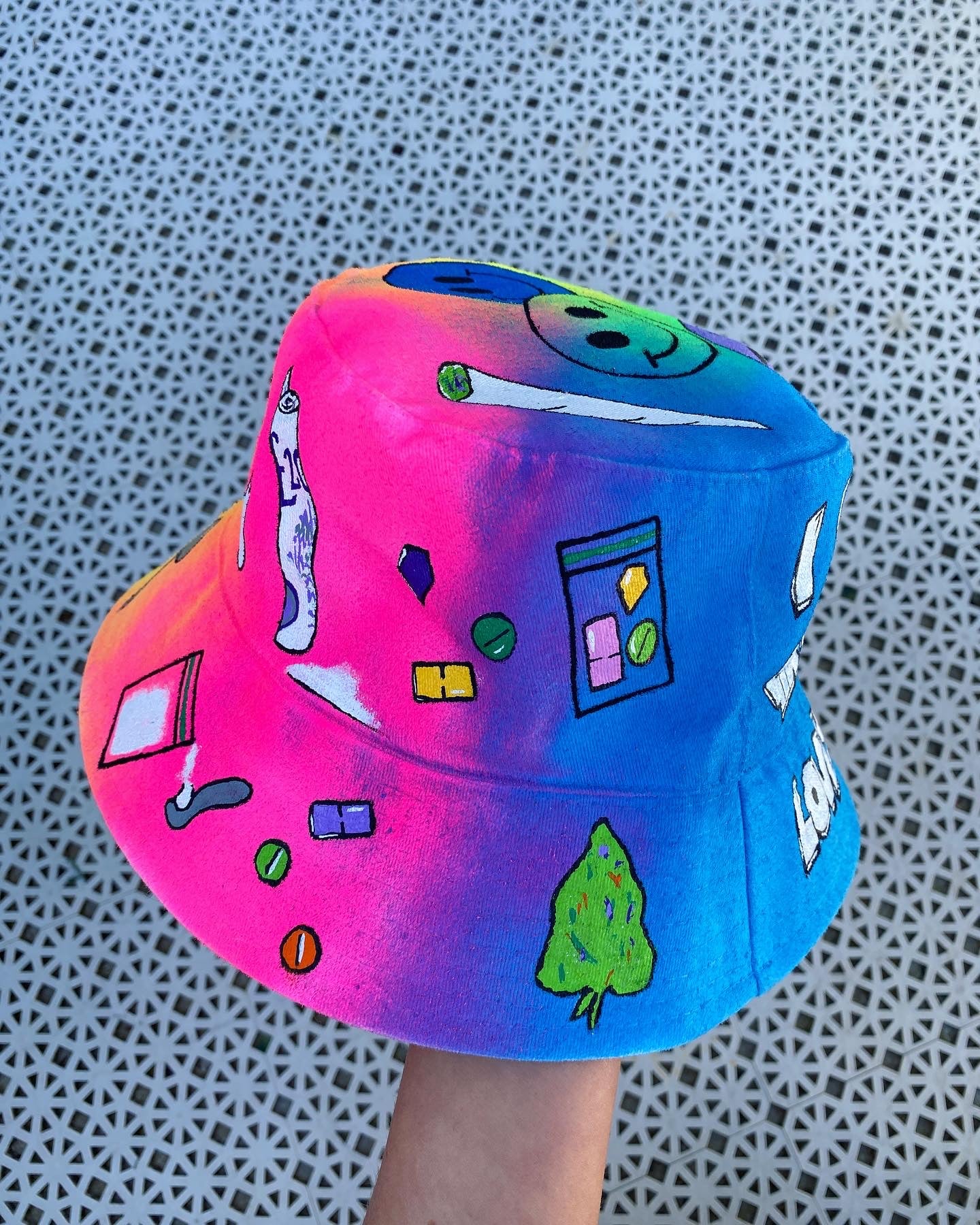 ‘zI love my girl ’ bucket hat