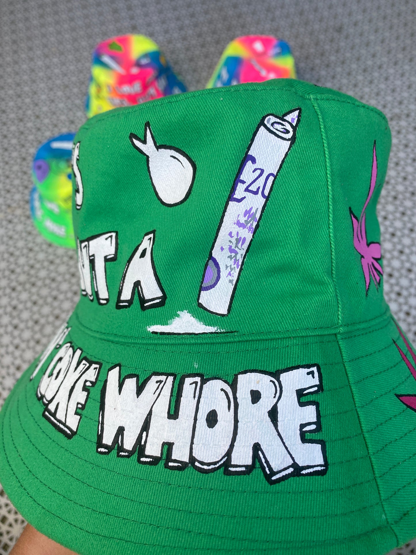 ‘zBABY’S NOTHING BUT A’ bucket hat