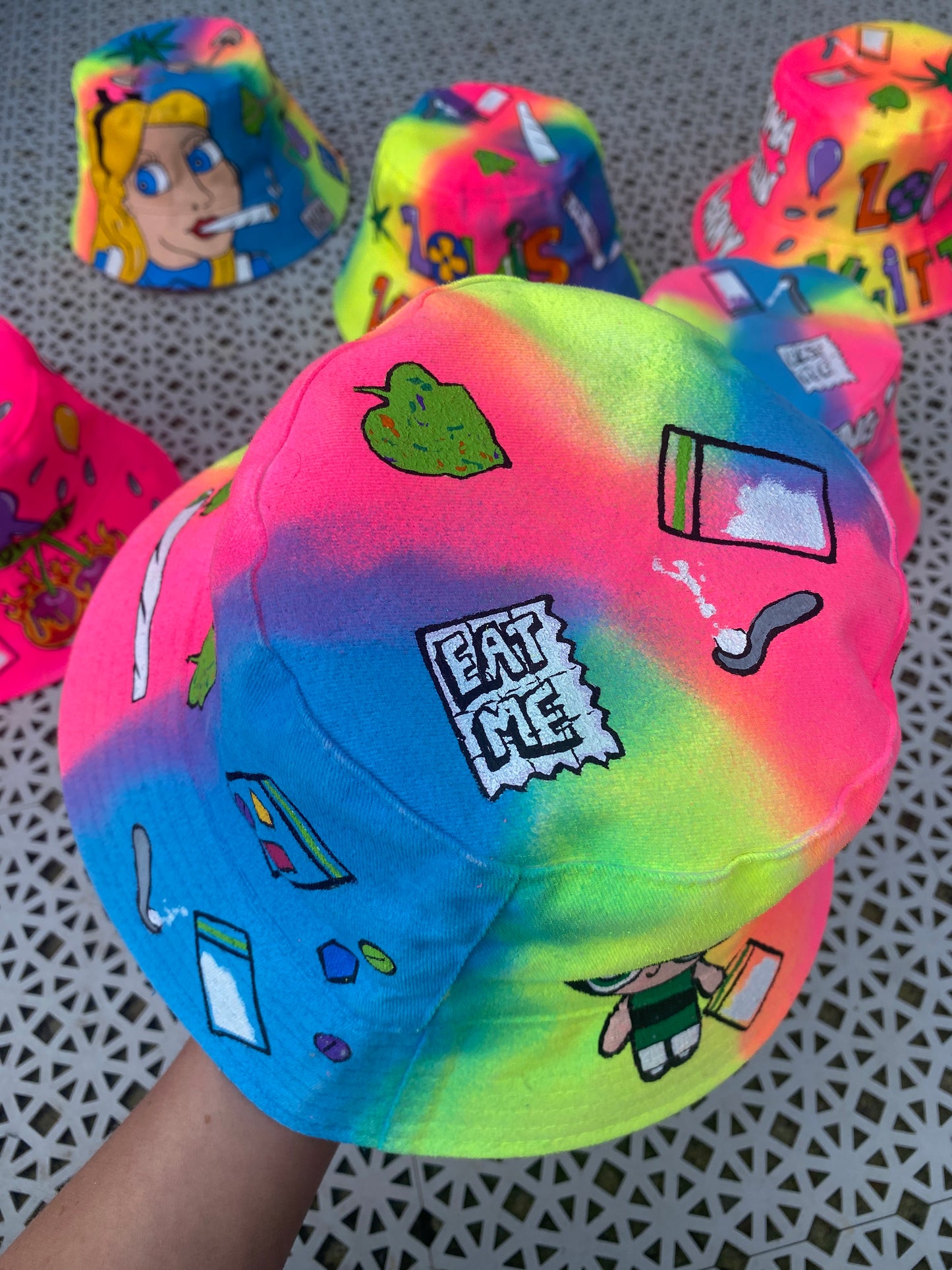 ‘zPowerpuff girls’ bucket hat