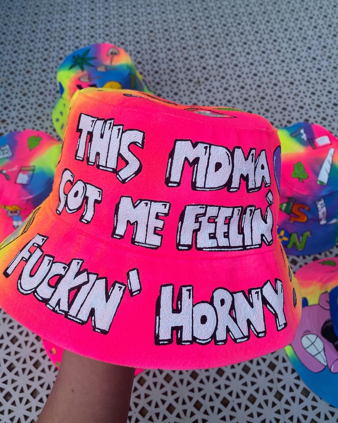 ‘zMD*A GOT ME FEELIN’ bucket hat