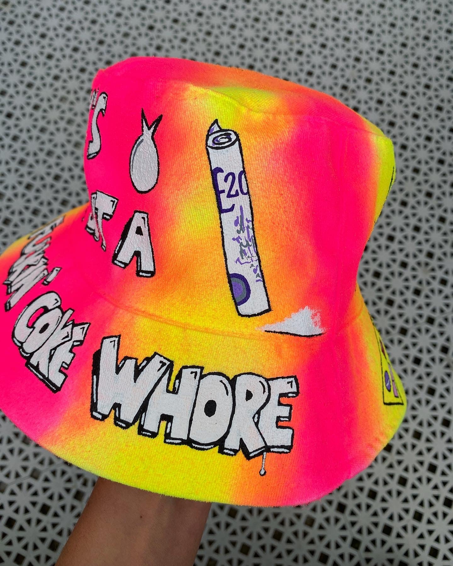 ‘zBABY’S NOTHING BUT A’ bucket hat