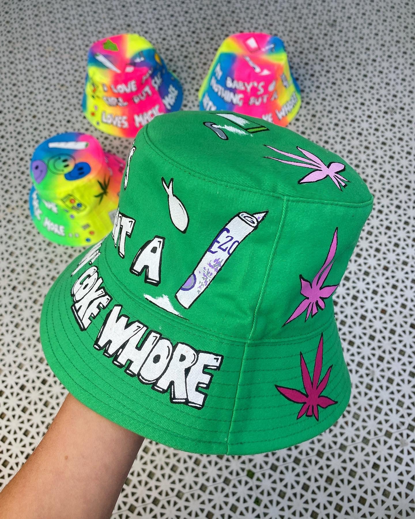 ‘zBABY’S NOTHING BUT A’ bucket hat