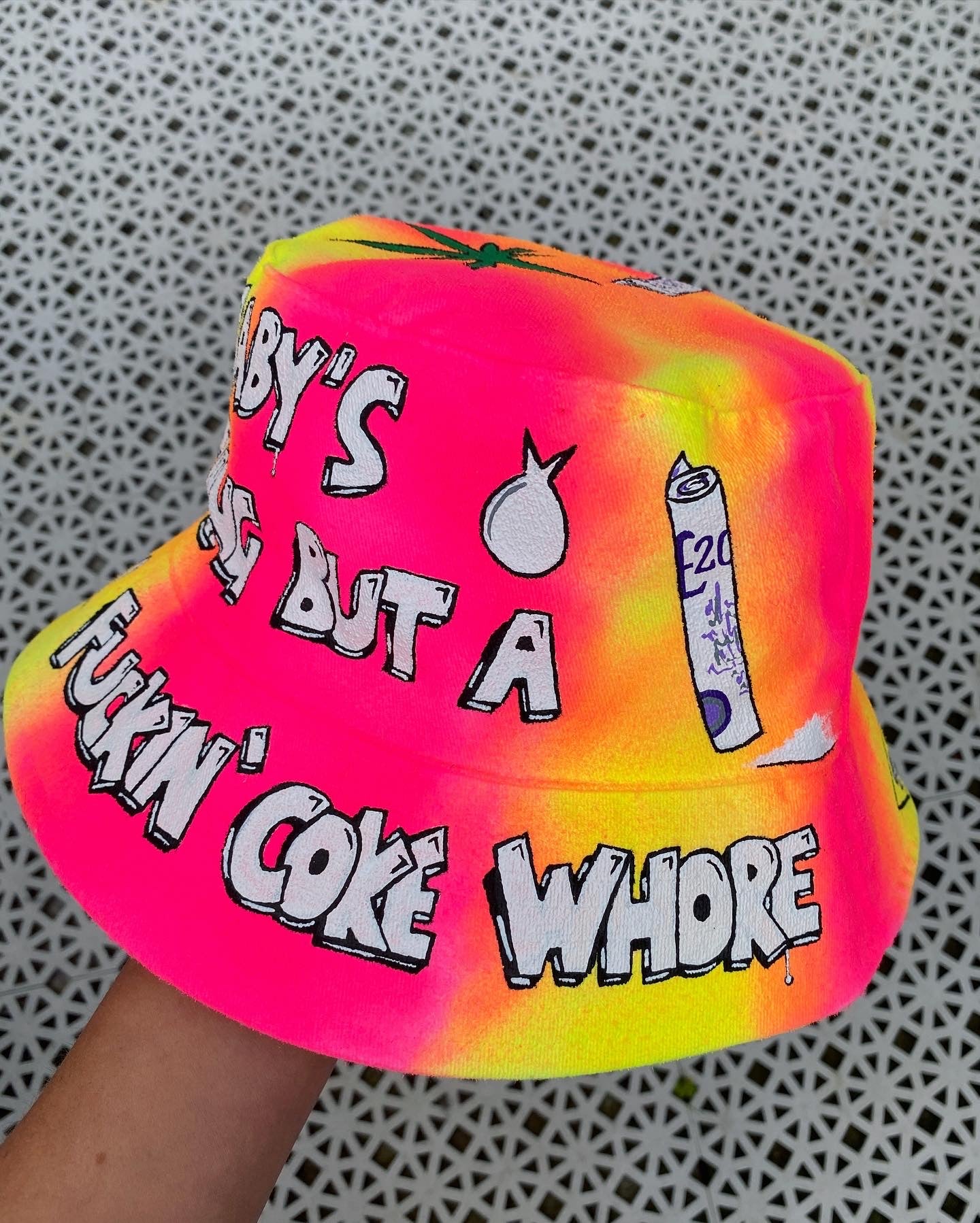 ‘zBABY’S NOTHING BUT A’ bucket hat