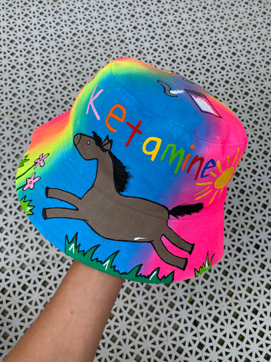 ‘zKETAM1NE’ bucket hat