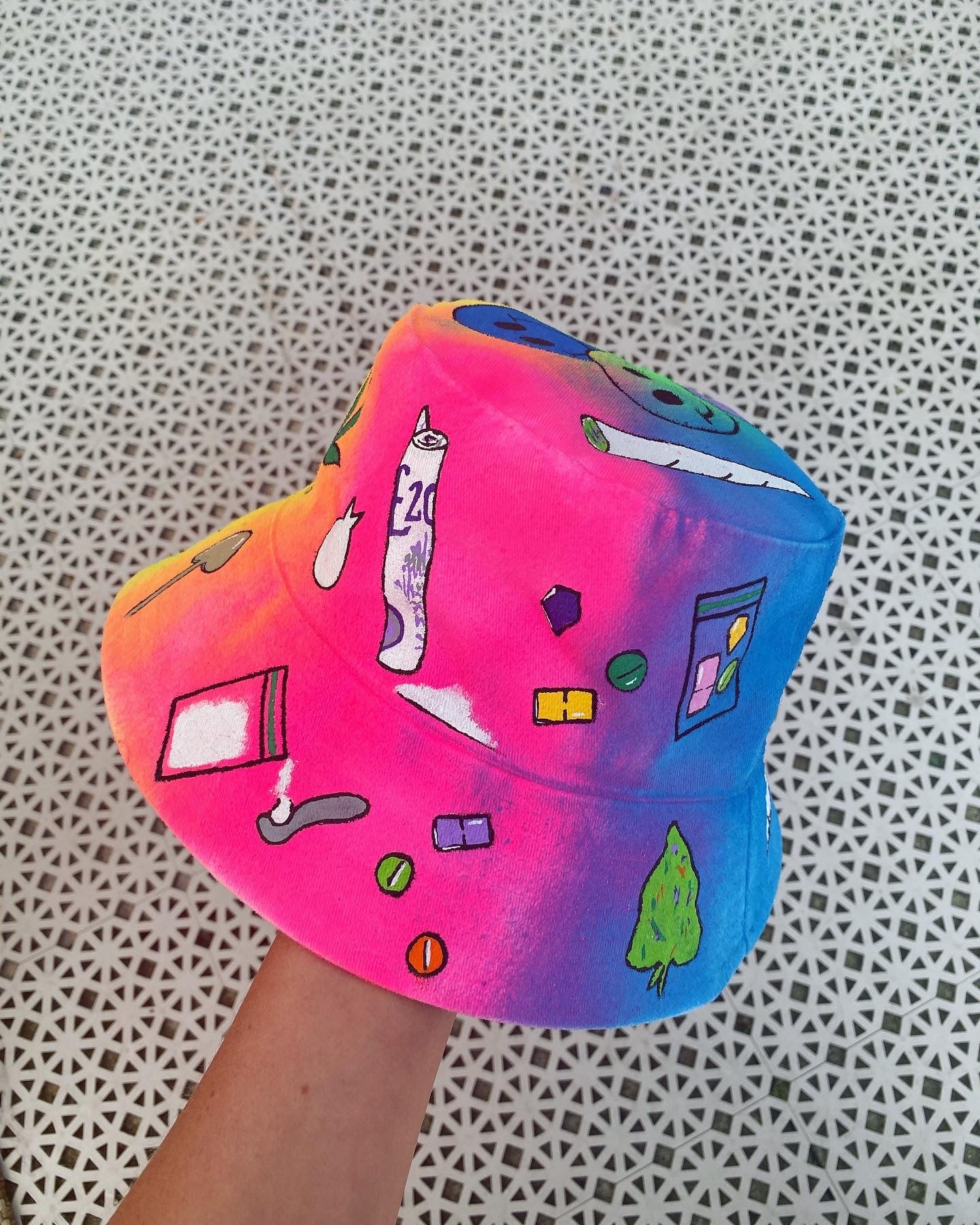 ‘zI love my girl ’ bucket hat