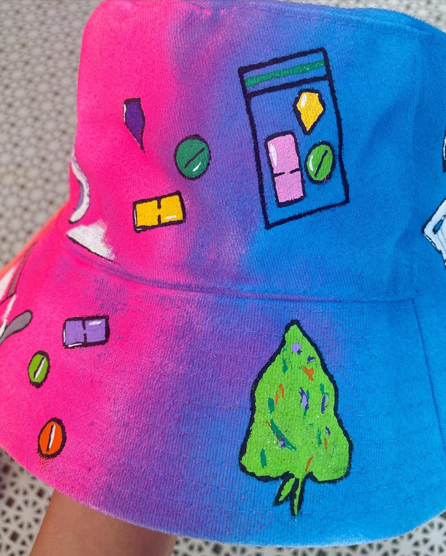 ‘zI love my girl ’ bucket hat