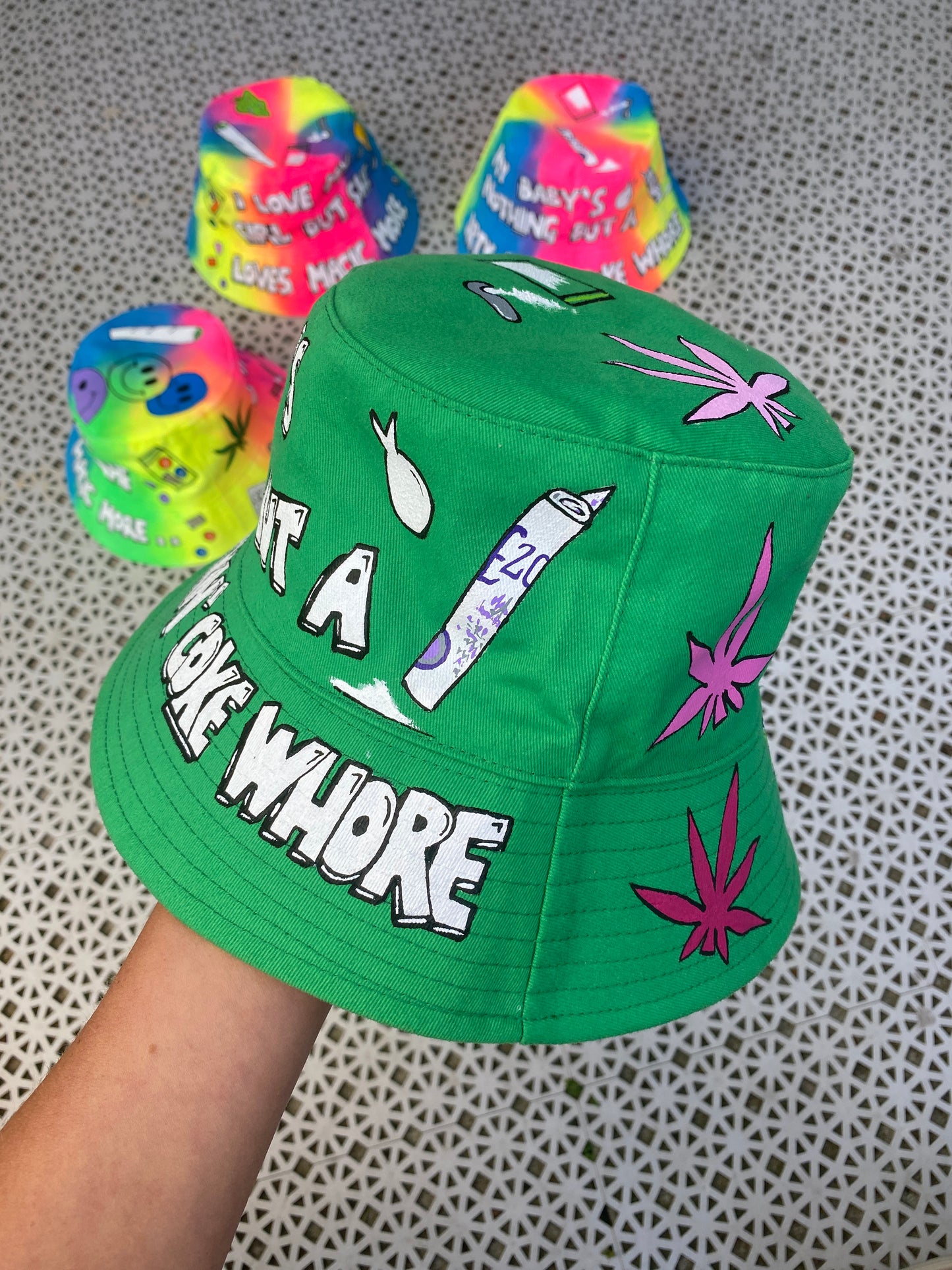 ‘zBABY’S NOTHING BUT A’ bucket hat