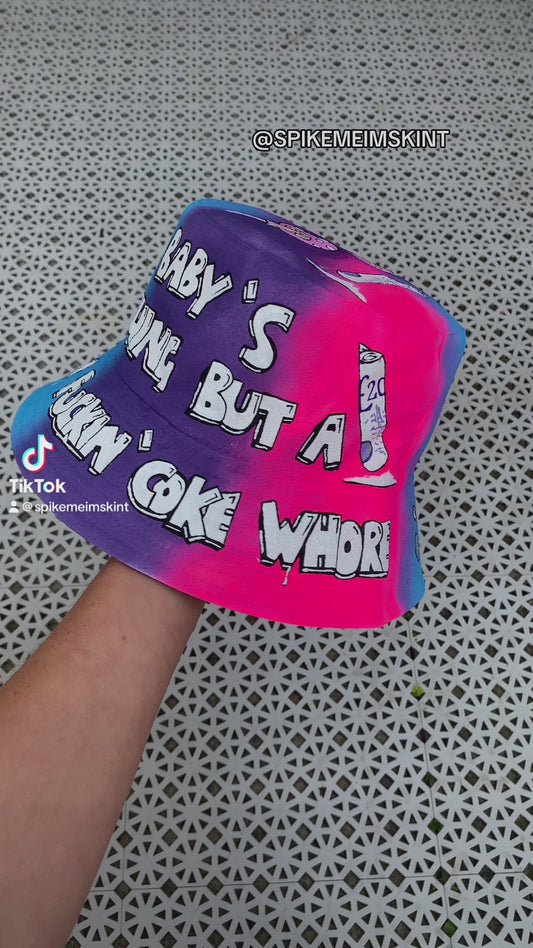 ‘zBABY’S NOTHING BUT A’ bucket hat