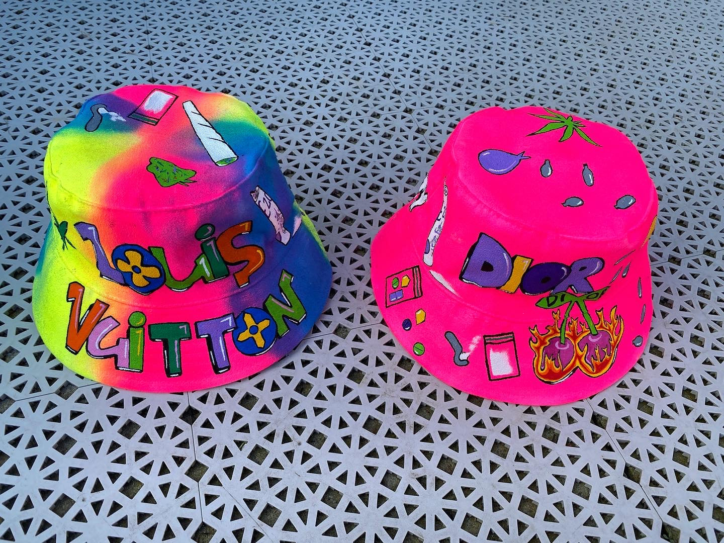 ‘zBABYS NOTHING BUT A’ bucket hat