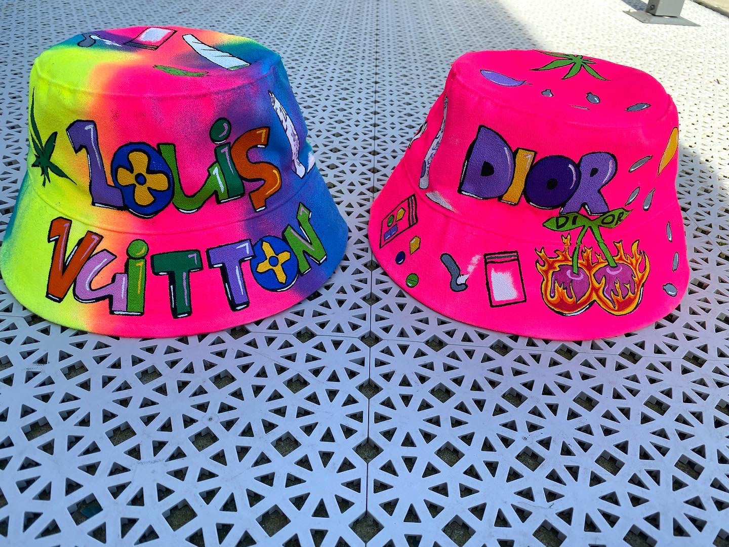 ‘zBABYS NOTHING BUT A’ bucket hat